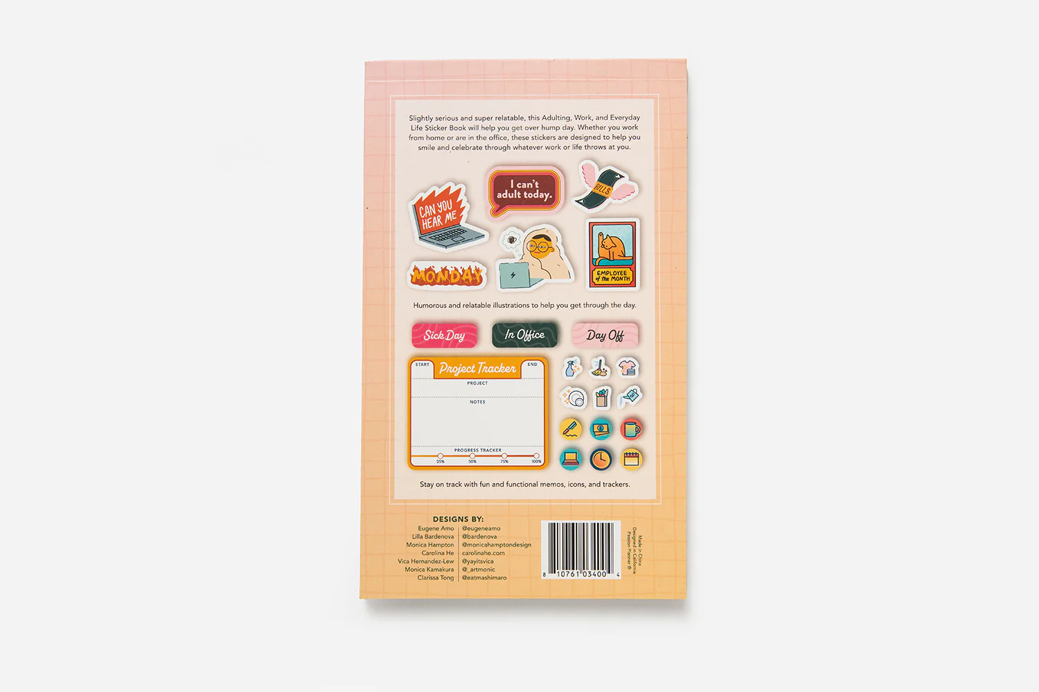 Adulting, Work and Everyday Life Sticker Book - Image 4