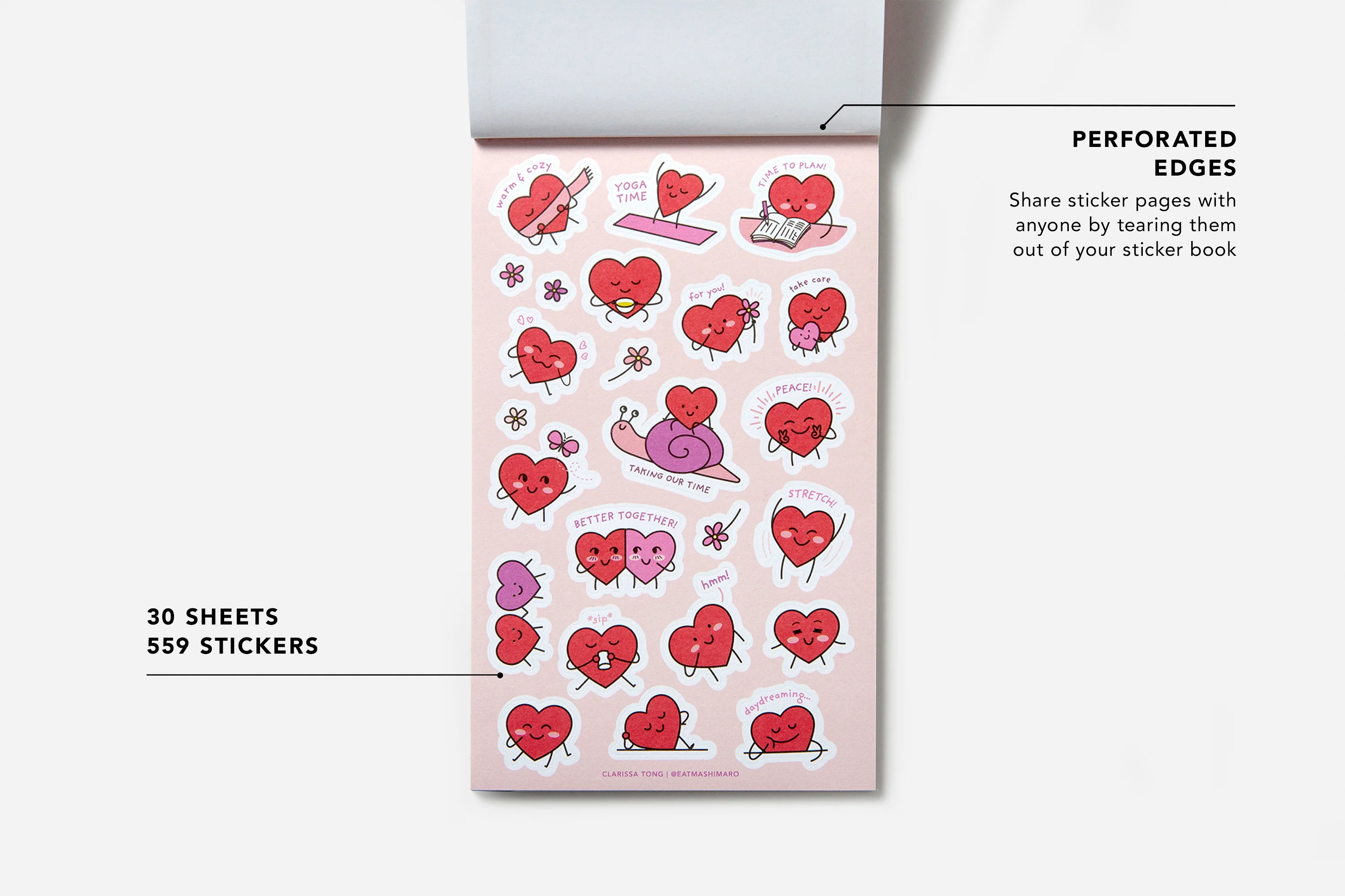 All the Feels - Hearto’s Emotions Sticker Book - Image 3