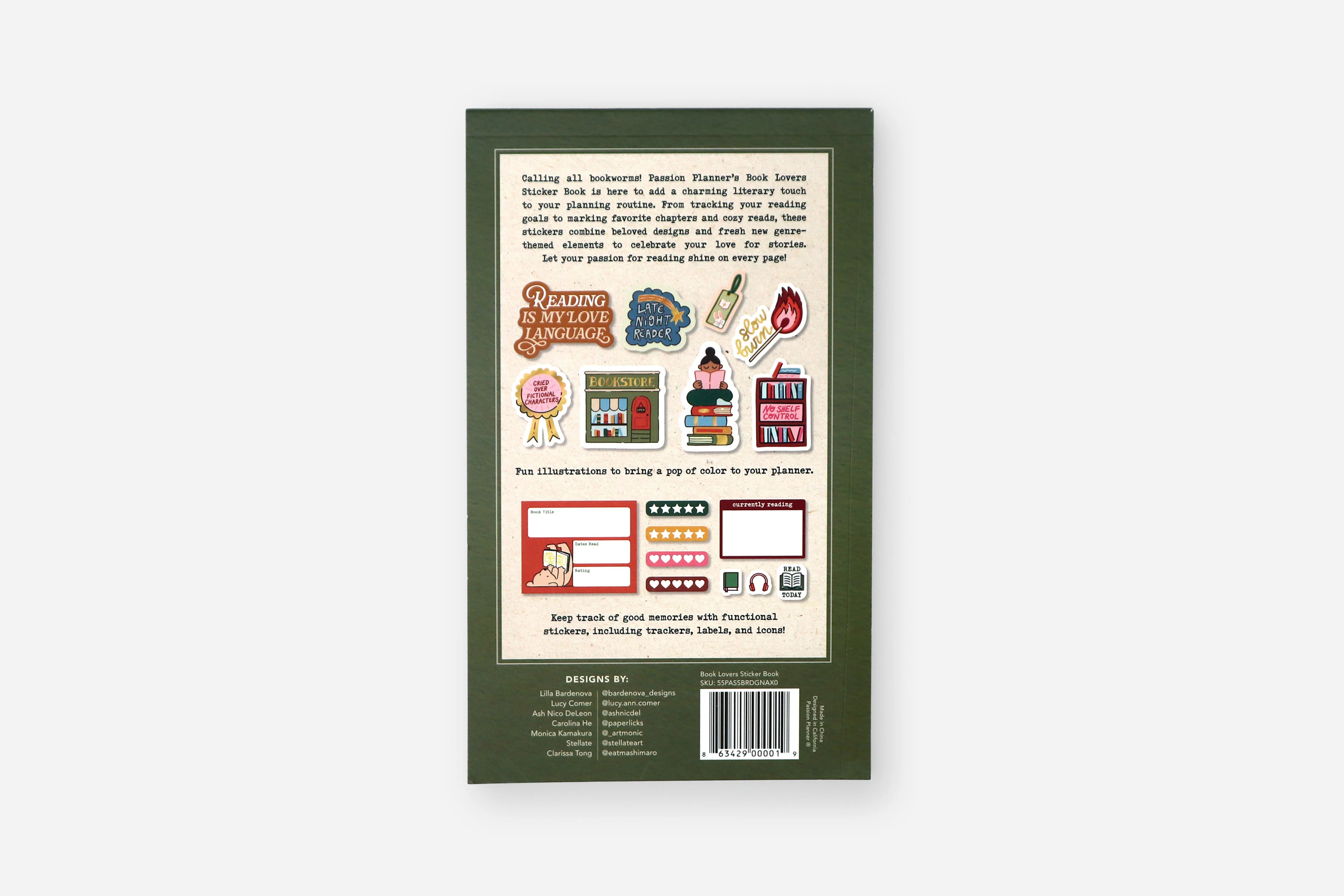 Book Lovers Sticker Book - Image 5