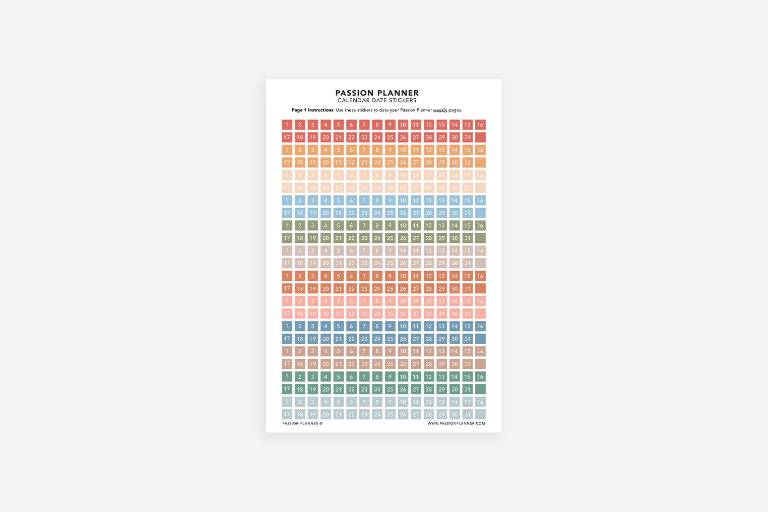 Calendar Date Stickers - Image 12