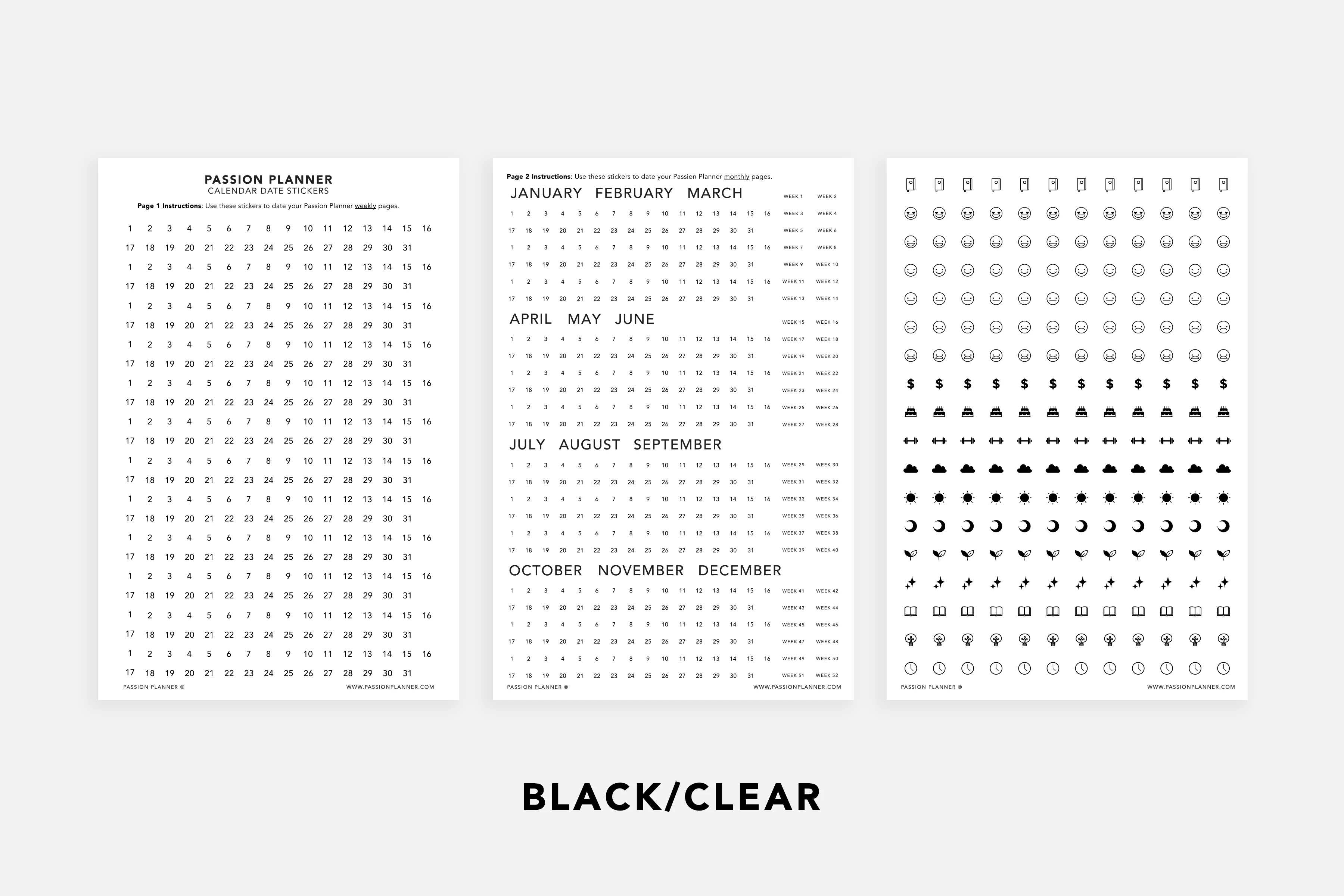 Calendar Date Stickers - Image 4