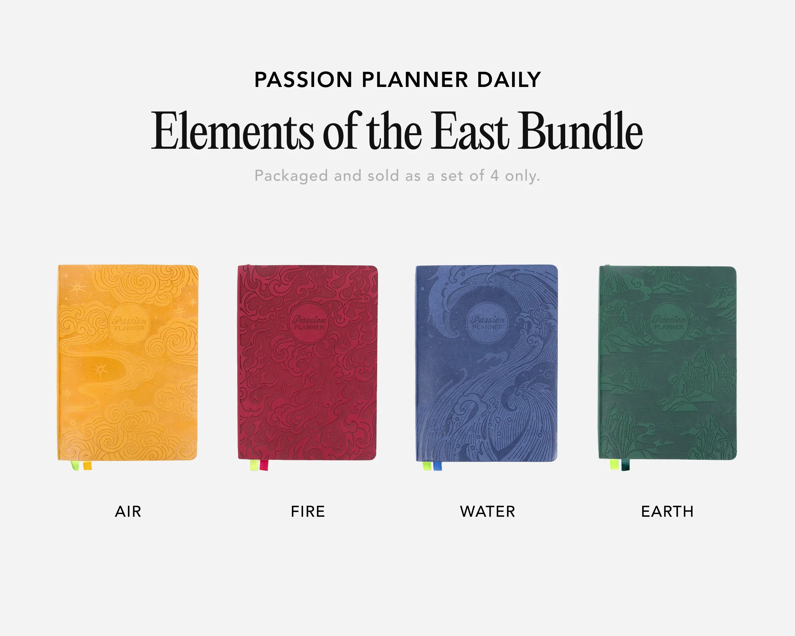 Daily Planner Bundle - Undated - Elements of the East - Image 3