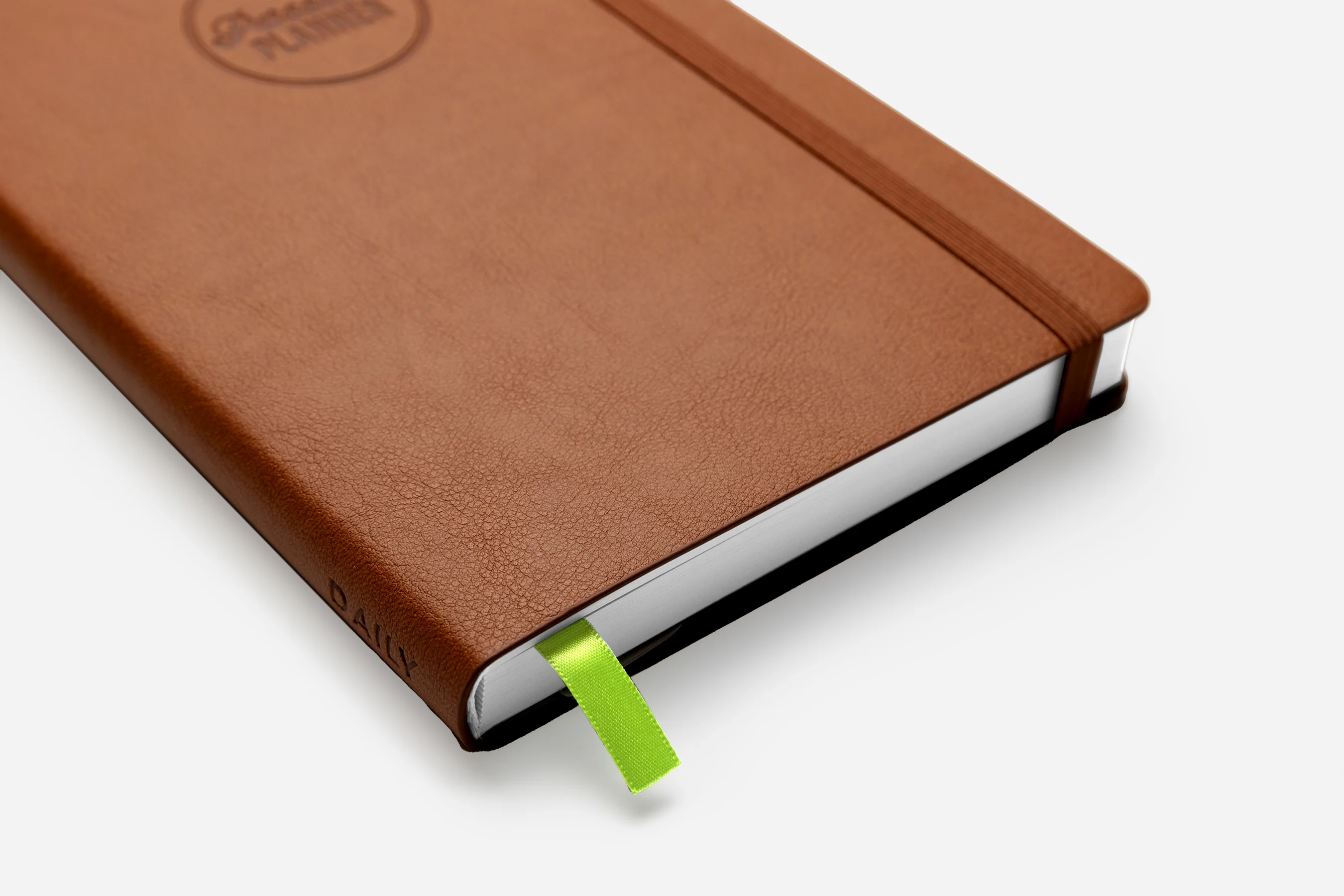 Daily Planner - Undated - Caramel Brown - Image 4