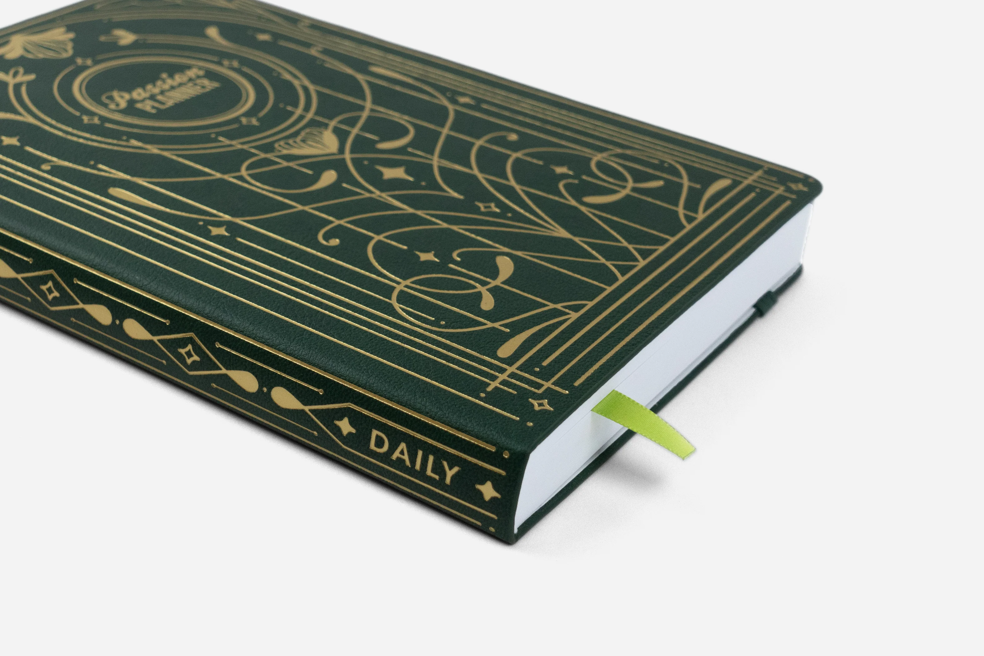 Daily Planner - Undated - Evergreen Gilded Magic - Image 3