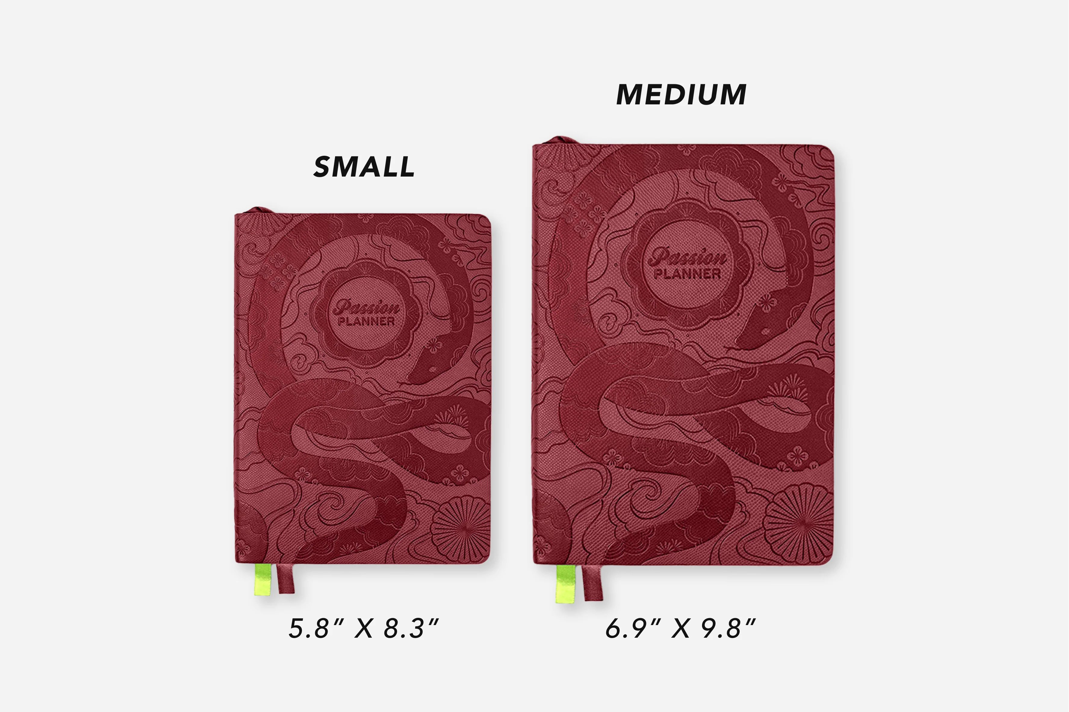 Daily Planner - Undated - Year of the Snake Ruby - Image 3