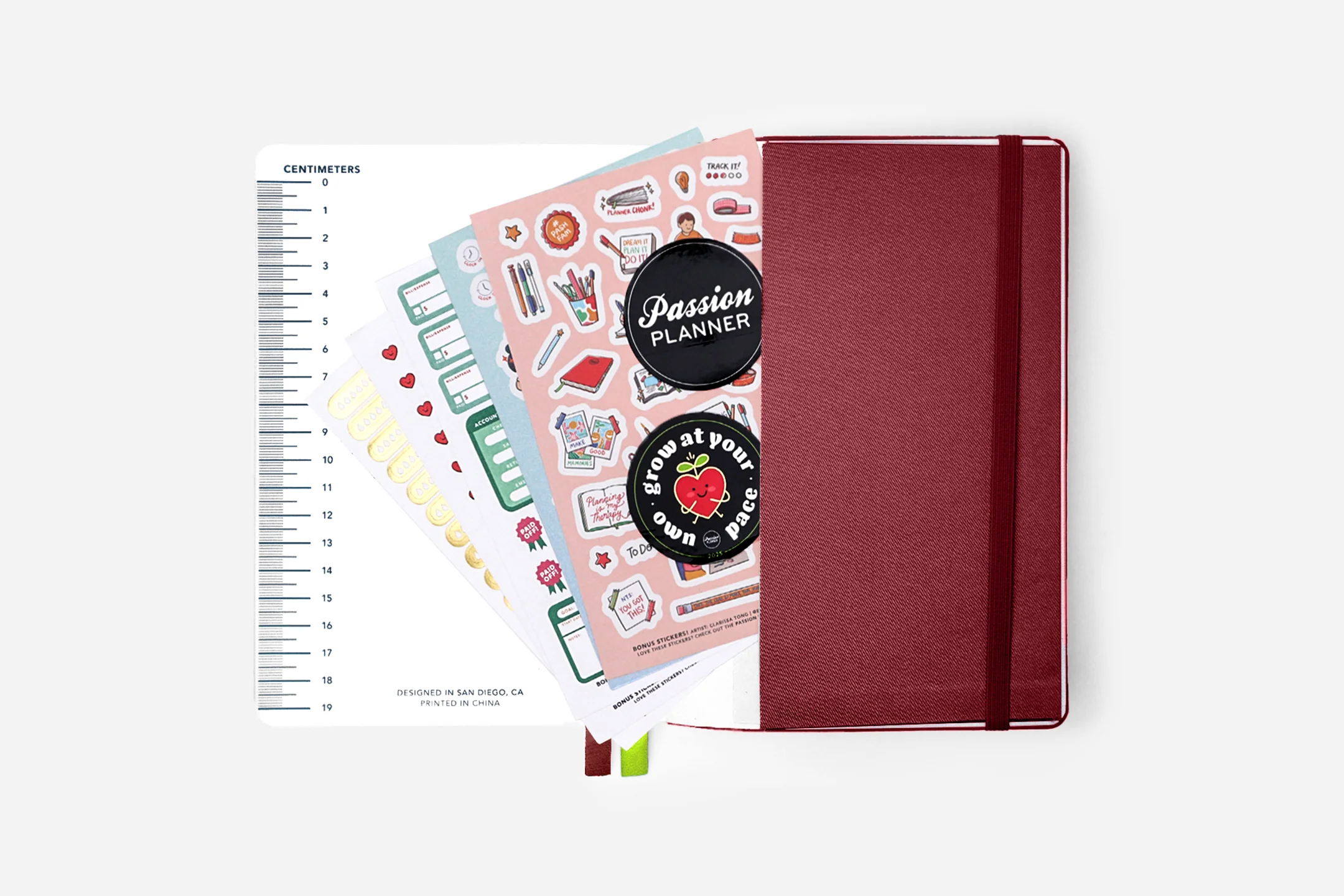 Daily Planner - Undated - Year of the Snake Ruby - Image 4