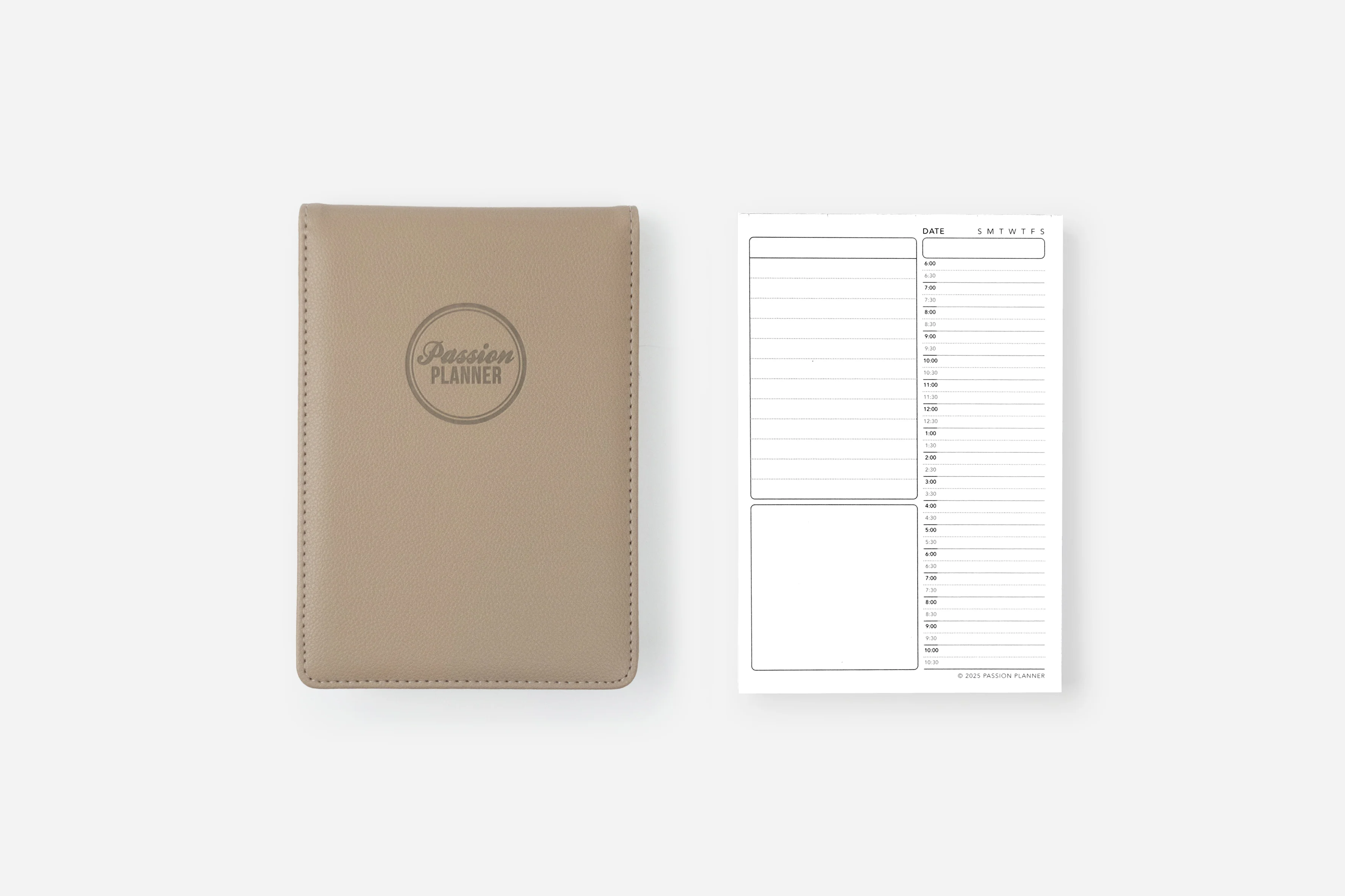 Daily Schedule Notepad Set - Cover and Insert - Image 4