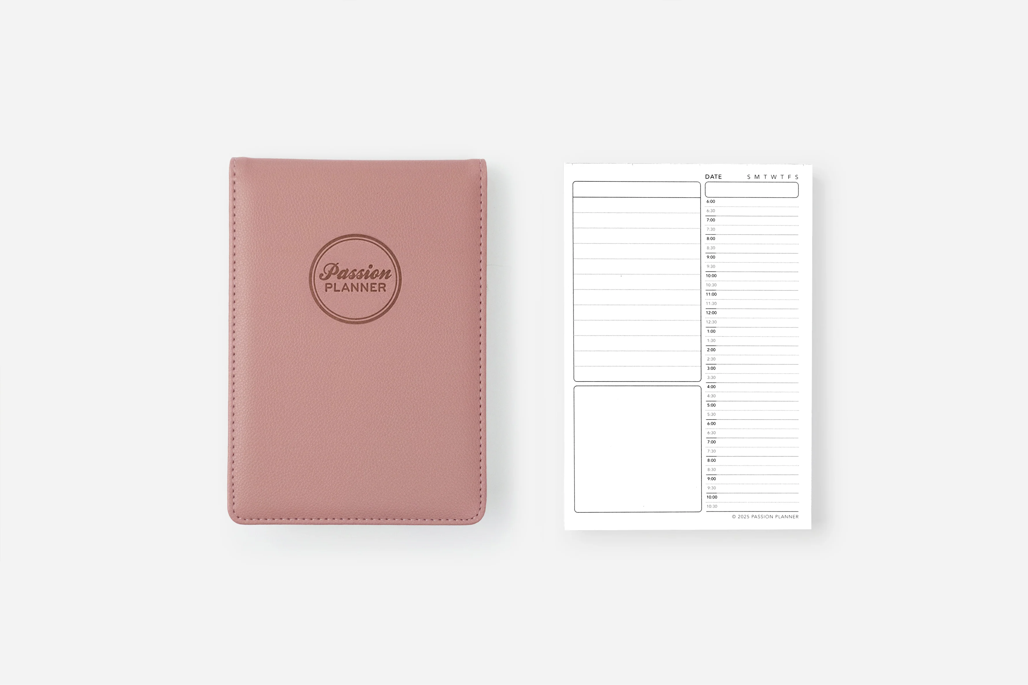 Daily Schedule Notepad Set - Cover and Insert - Image 5