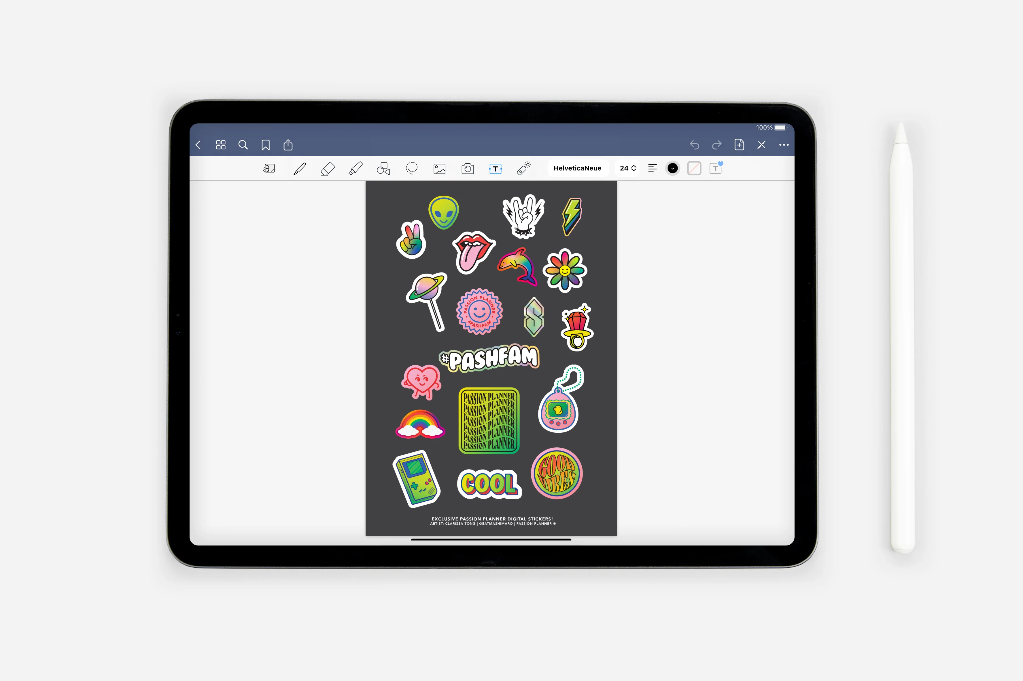 DIY Composition Cover Sticker Pack - Image 2