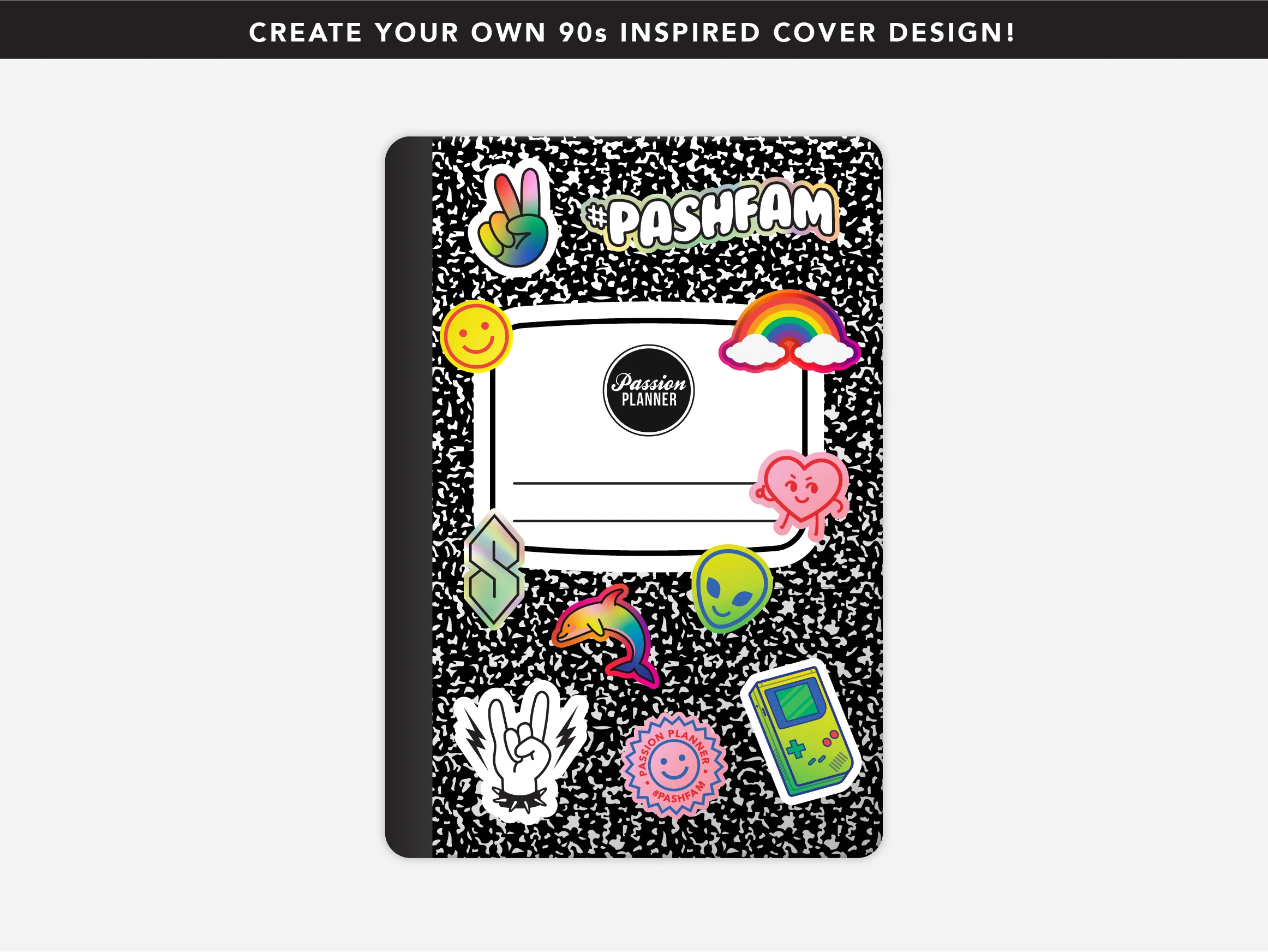 DIY Composition Cover Sticker Pack - Image 5