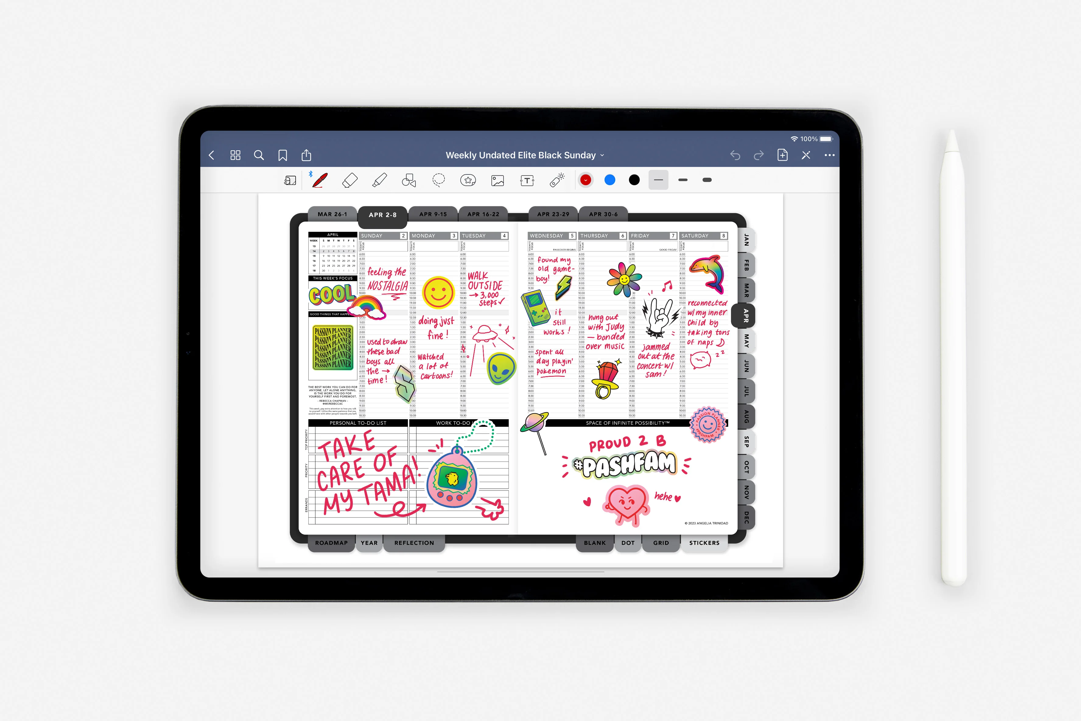 DIY Composition Cover Sticker Pack - Image 6