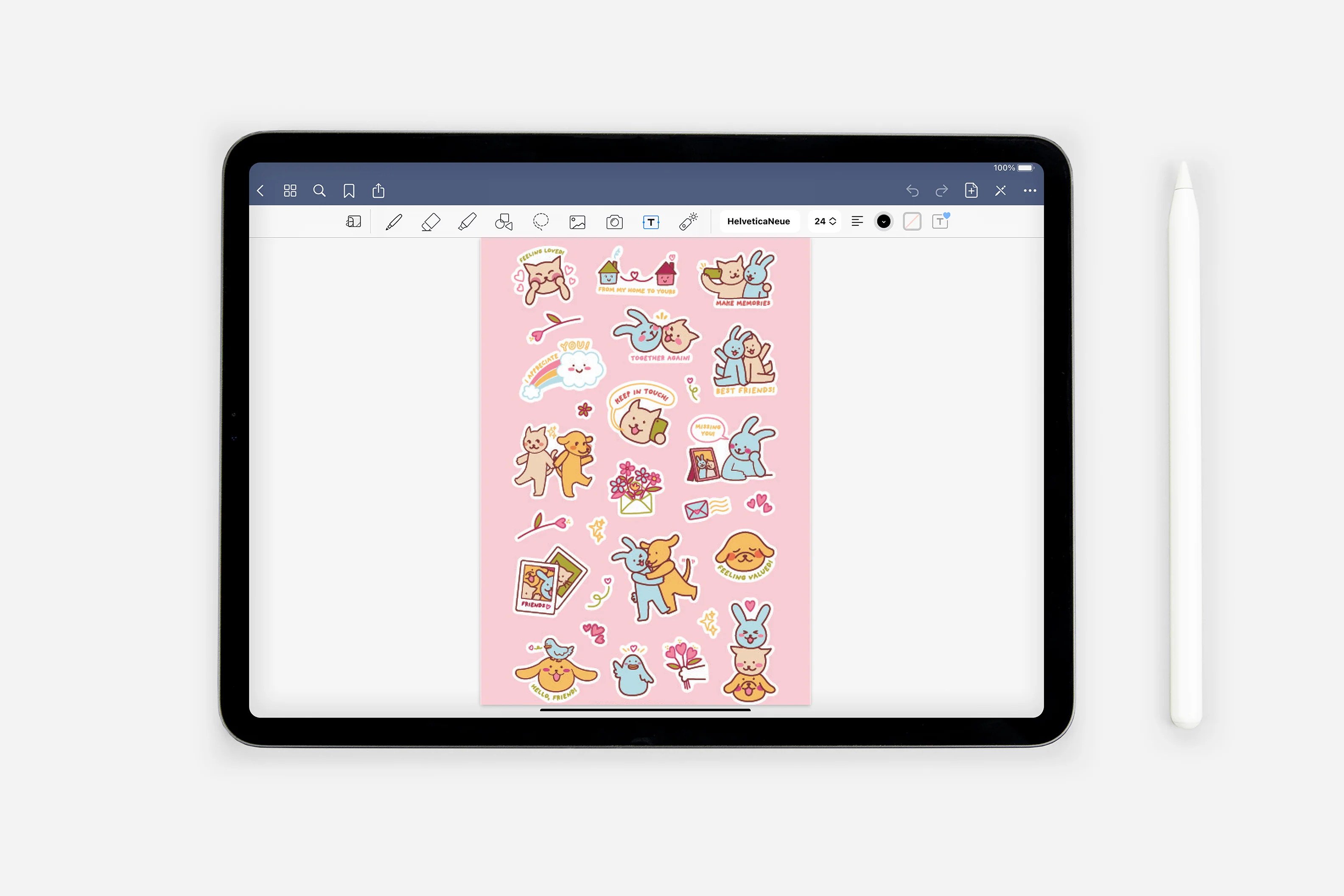 Digital Friendship Sticker Book - Image 3