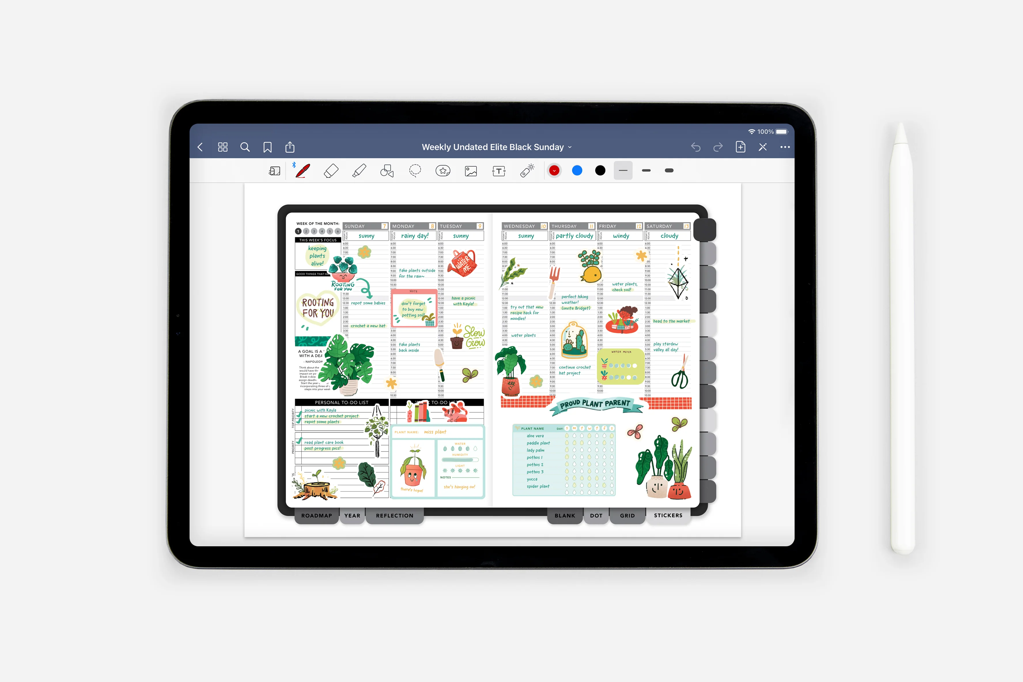 Digital Houseplants Sticker Book - Image 4