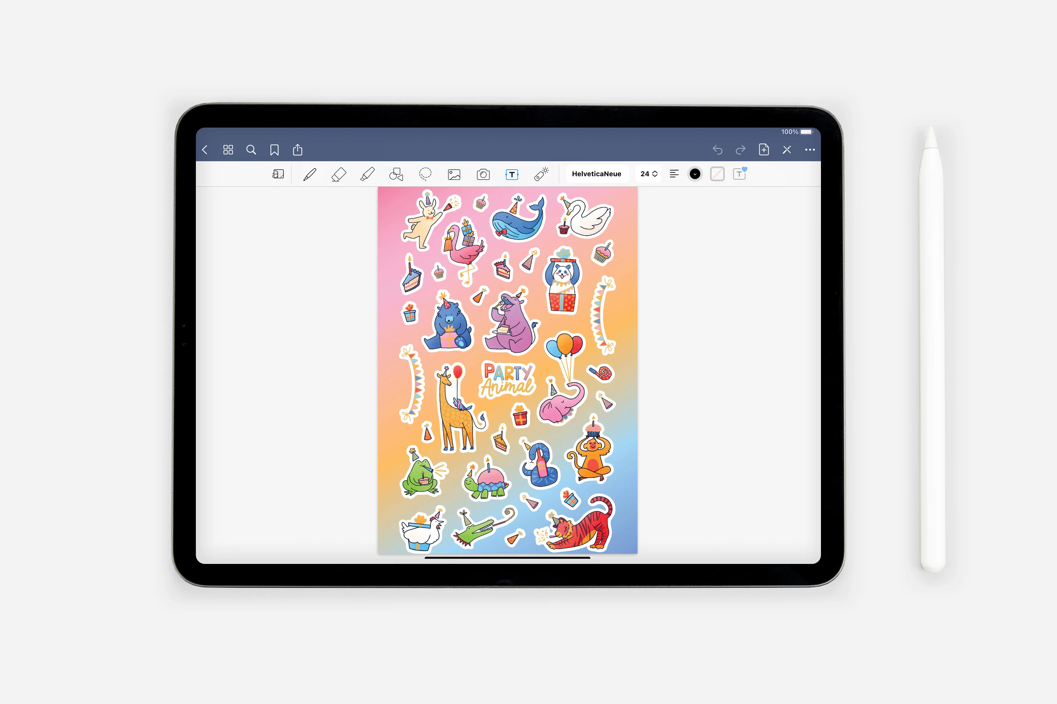 Digital Let's Celebrate! Sticker Book - Image 3