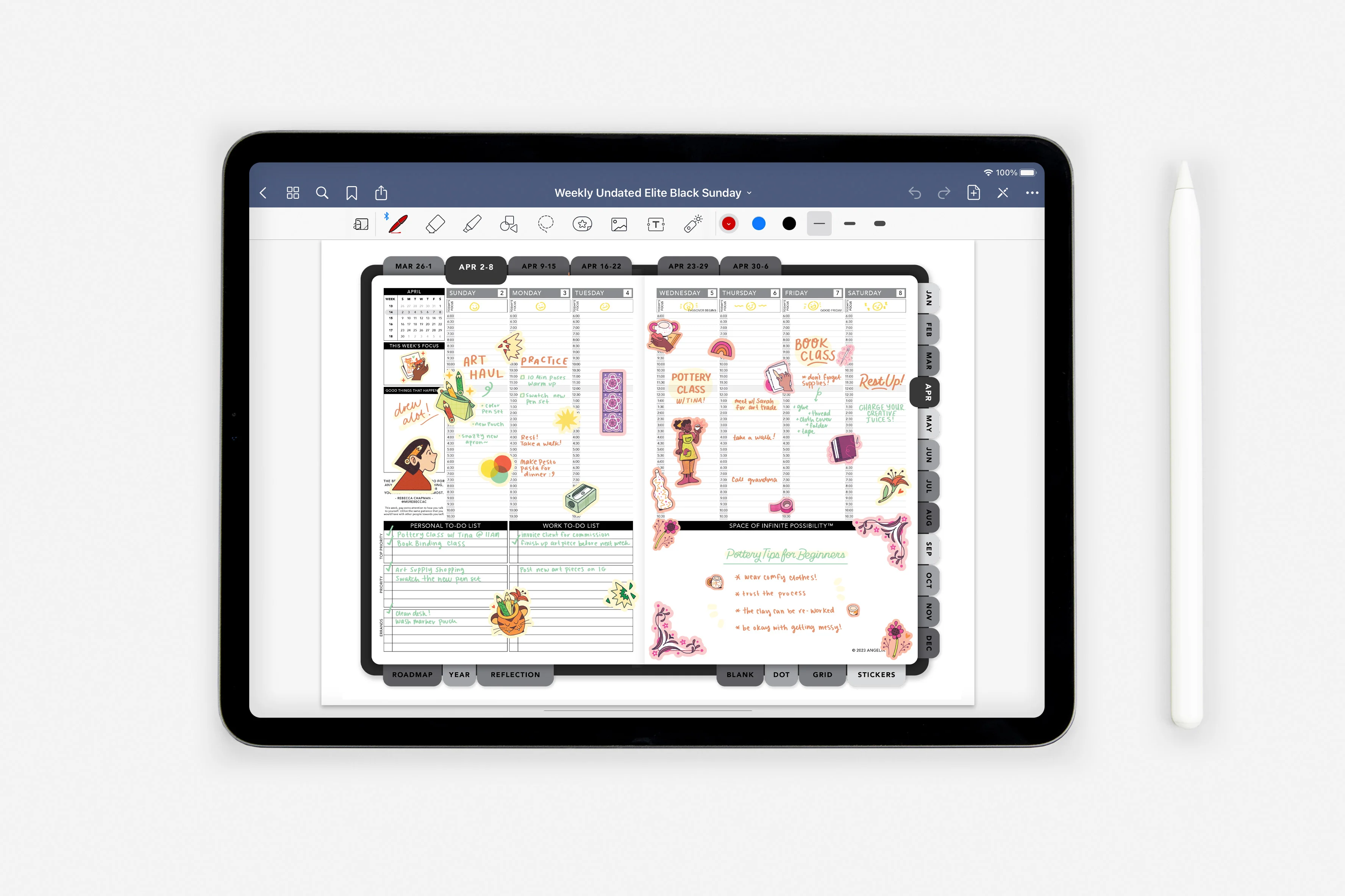 Digital Passion Projects Sticker Book - Image 4