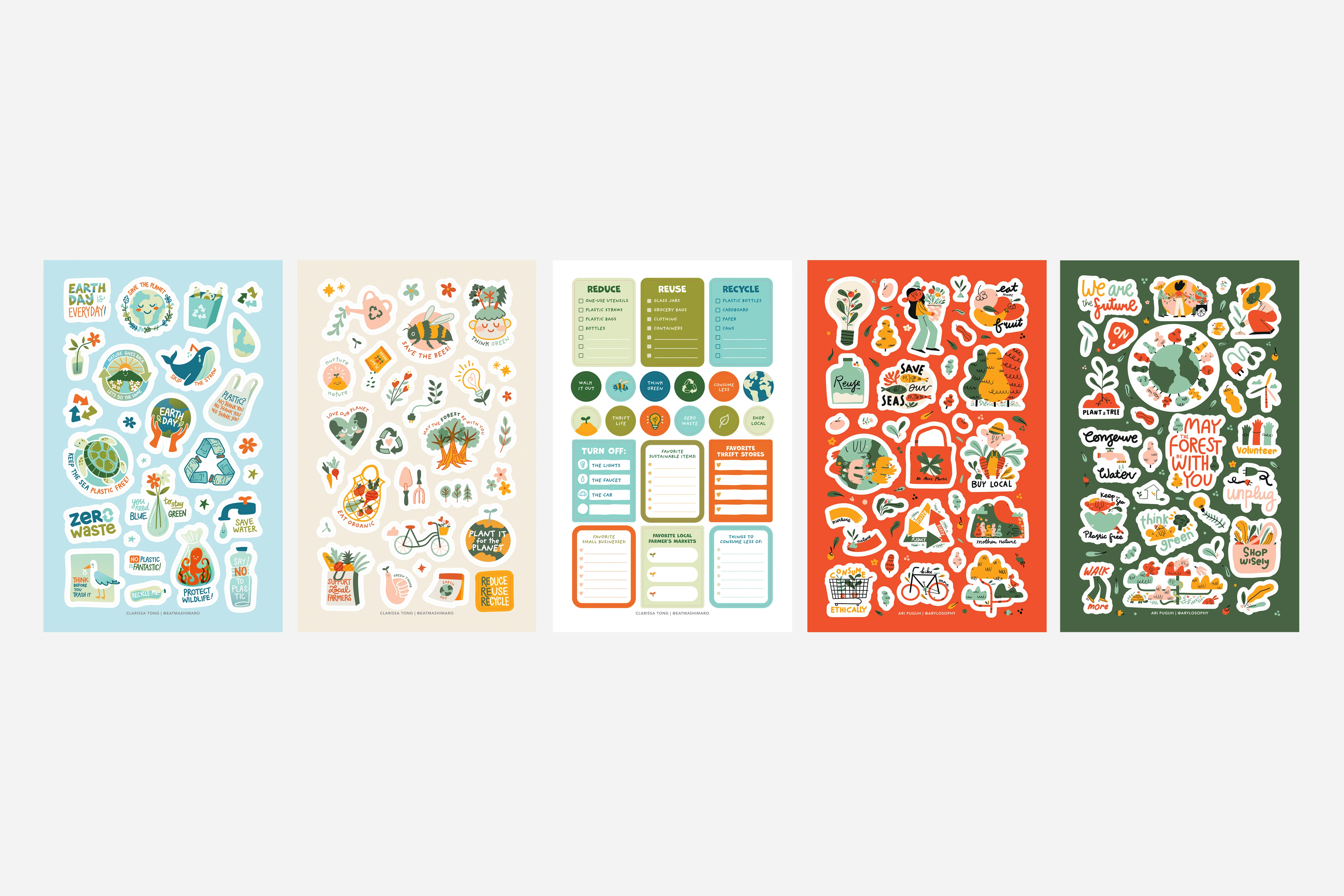 Digital Plan It for the Planet Sticker Pack - Image 3