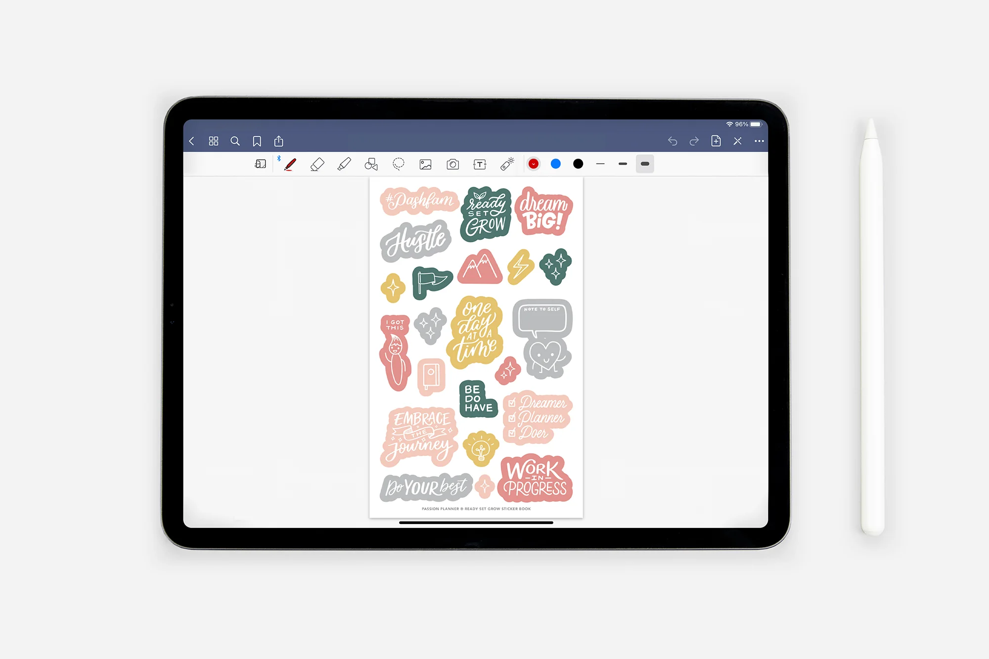 Digital Ready Set Grow Sticker Book - Image 2