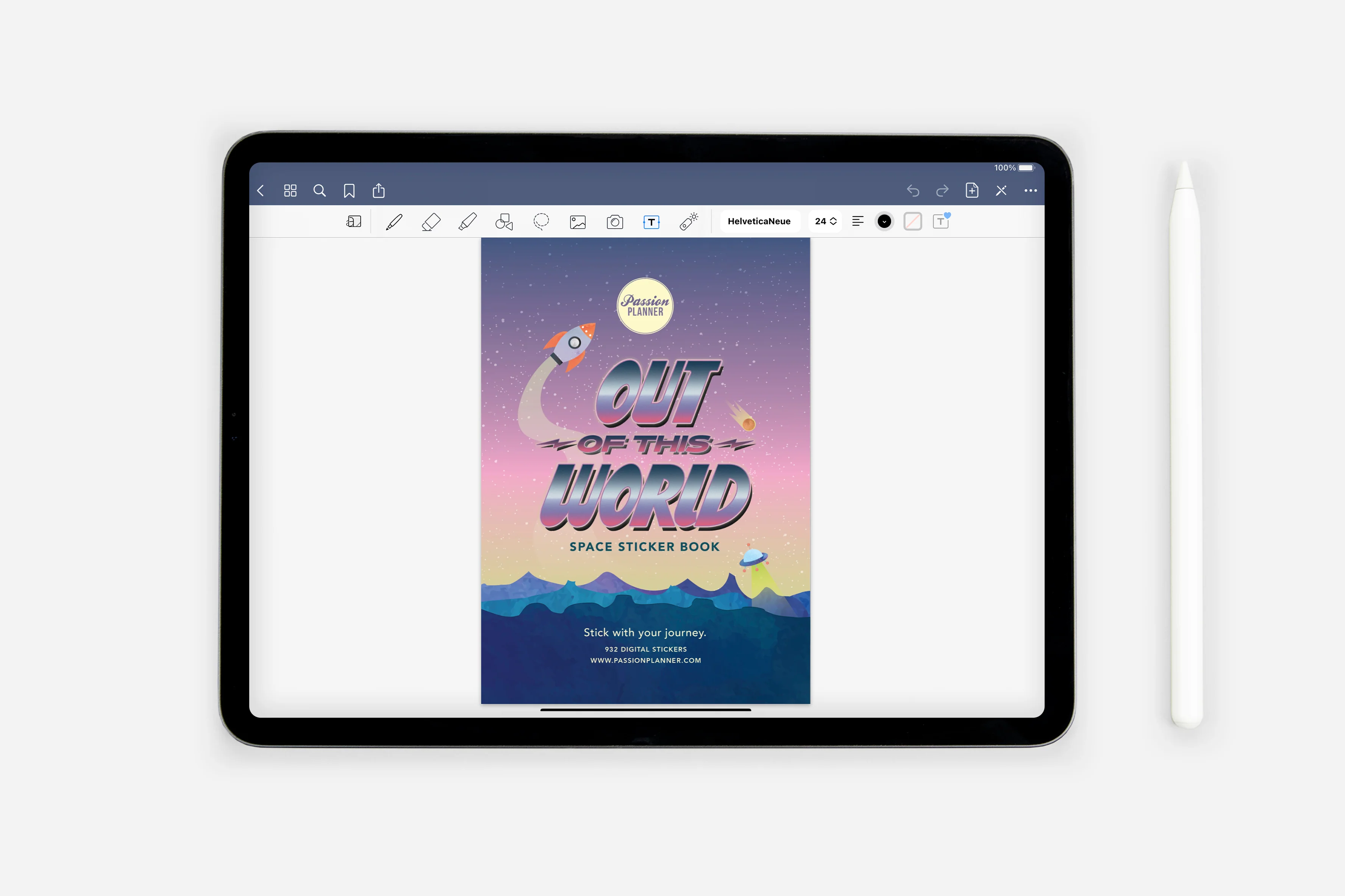 Digital Out of this World! Space Sticker Book