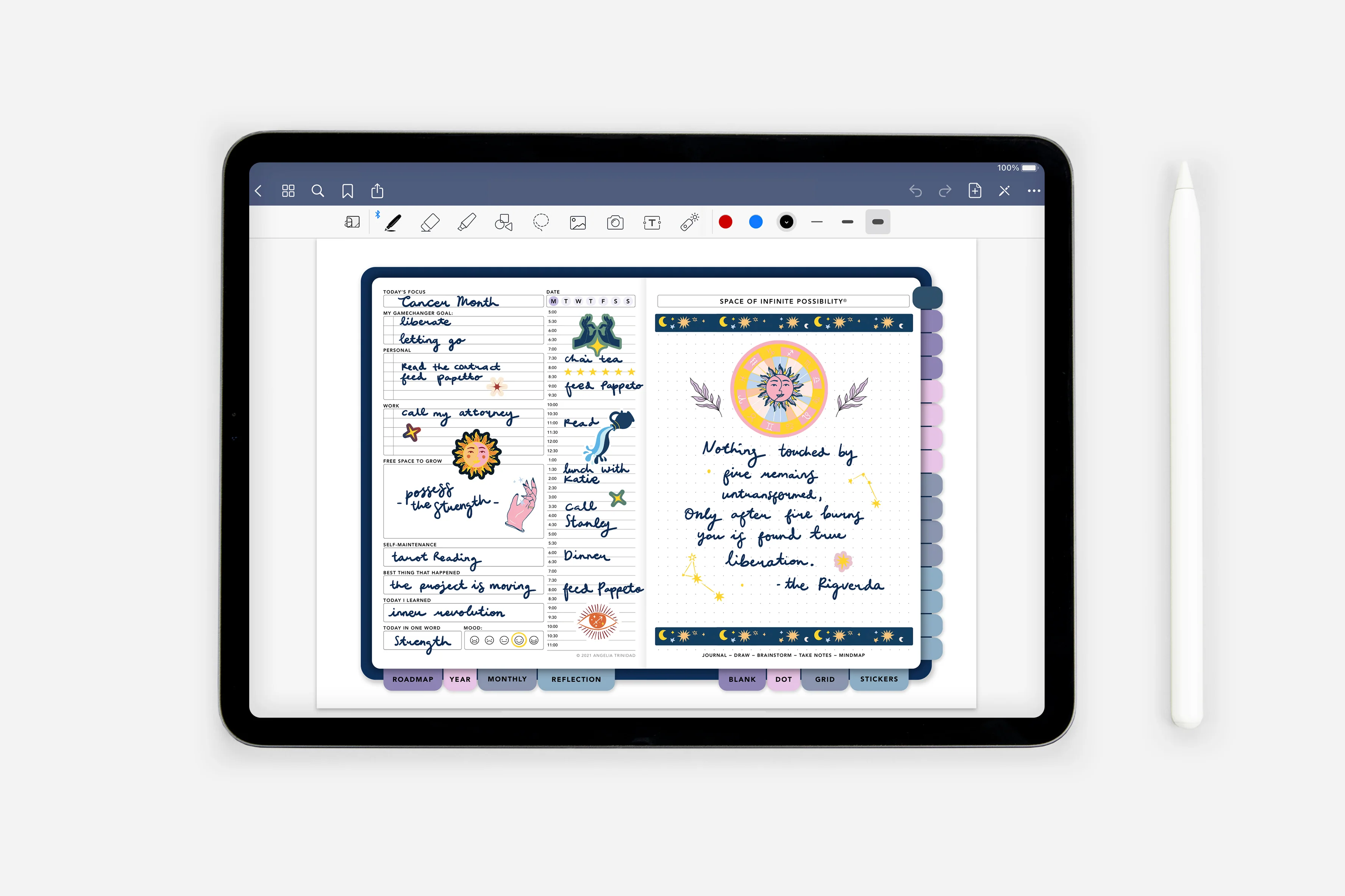 Digital It's in the Stars - Zodiac Signs Sticker Book - Image 4