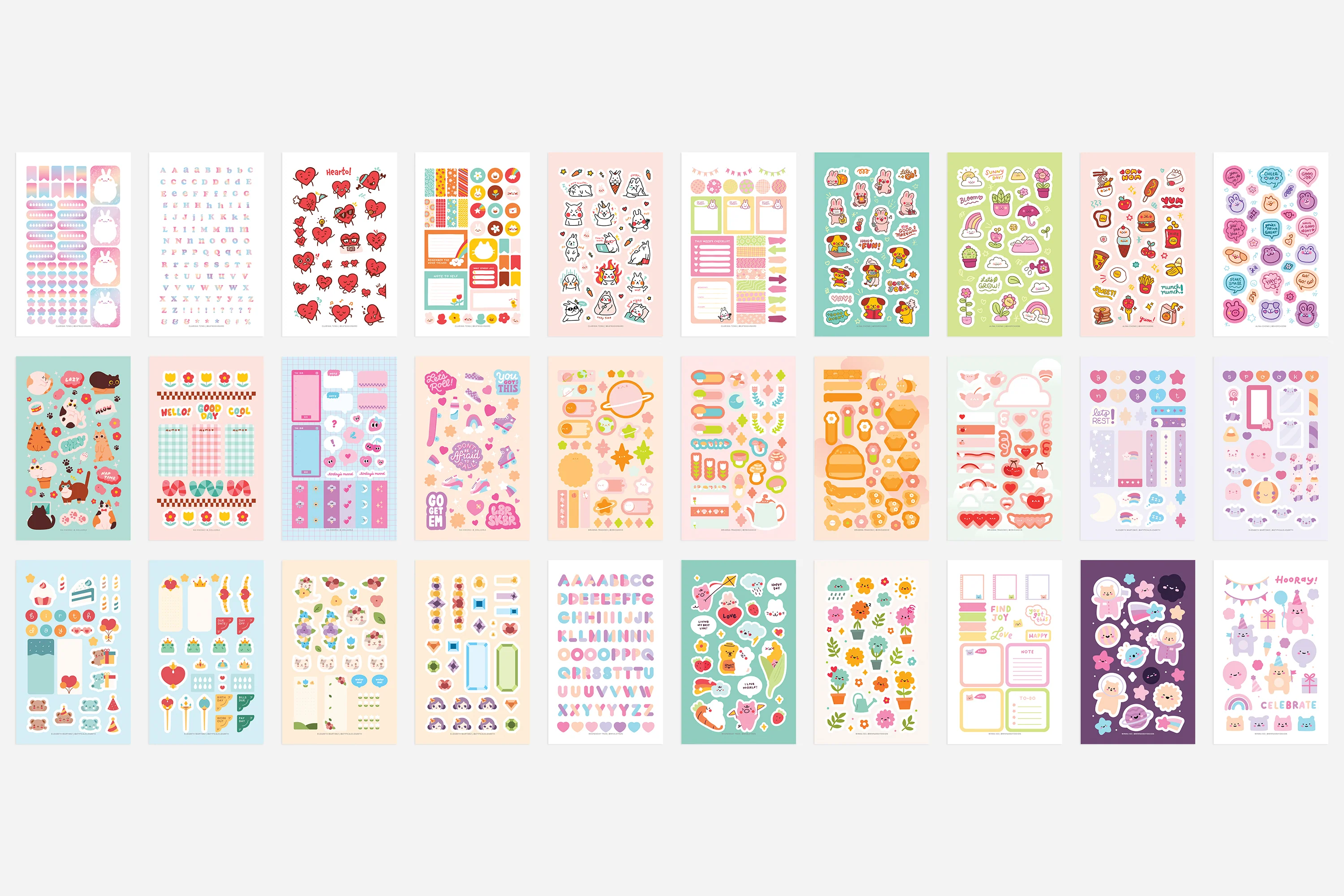 Everything Cute Sticker Book - Image 2