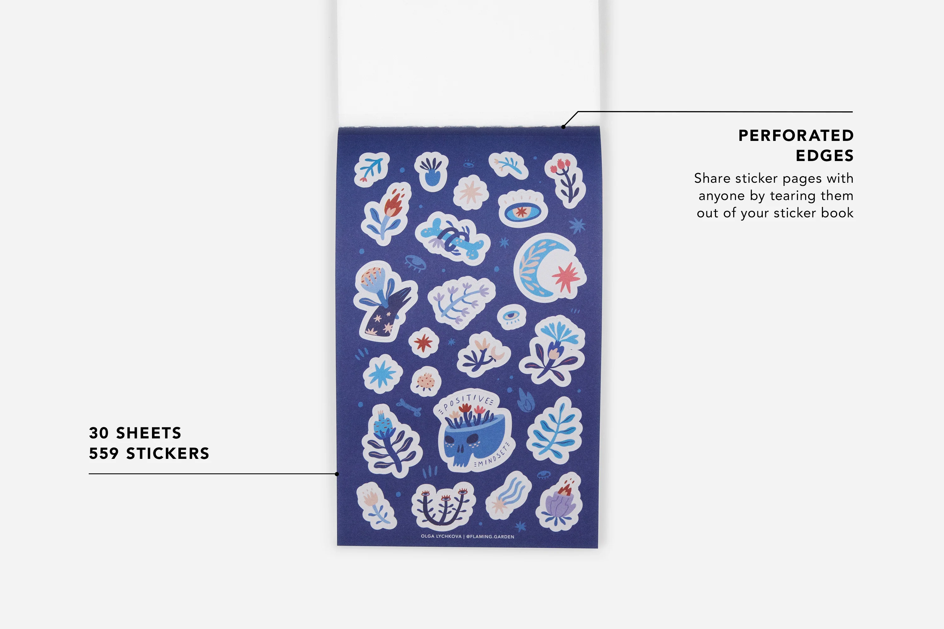 Florals and Foliage Sticker Book - Image 4