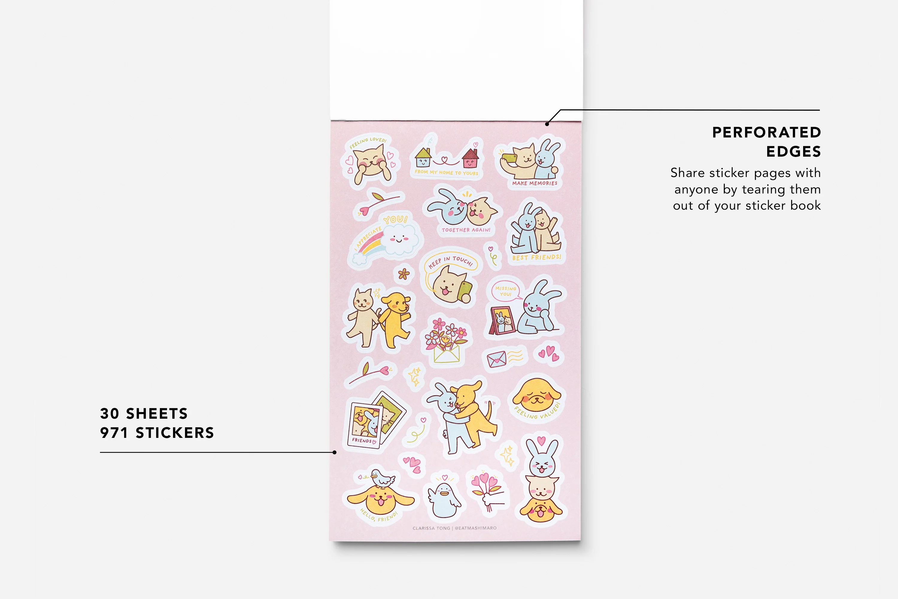 Friendship Sticker Book - Image 3