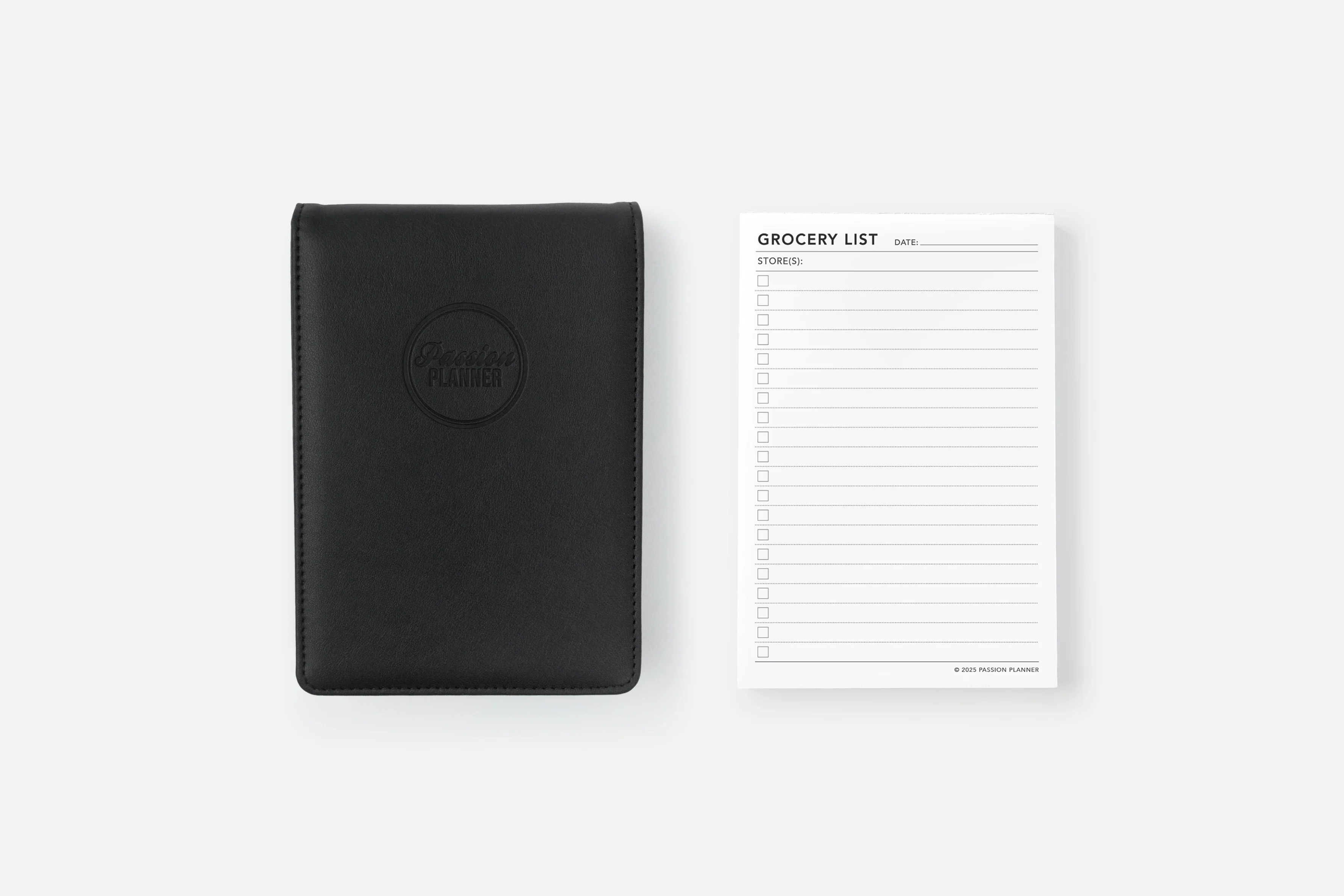 Grocery List Notepad Set - Cover and Insert