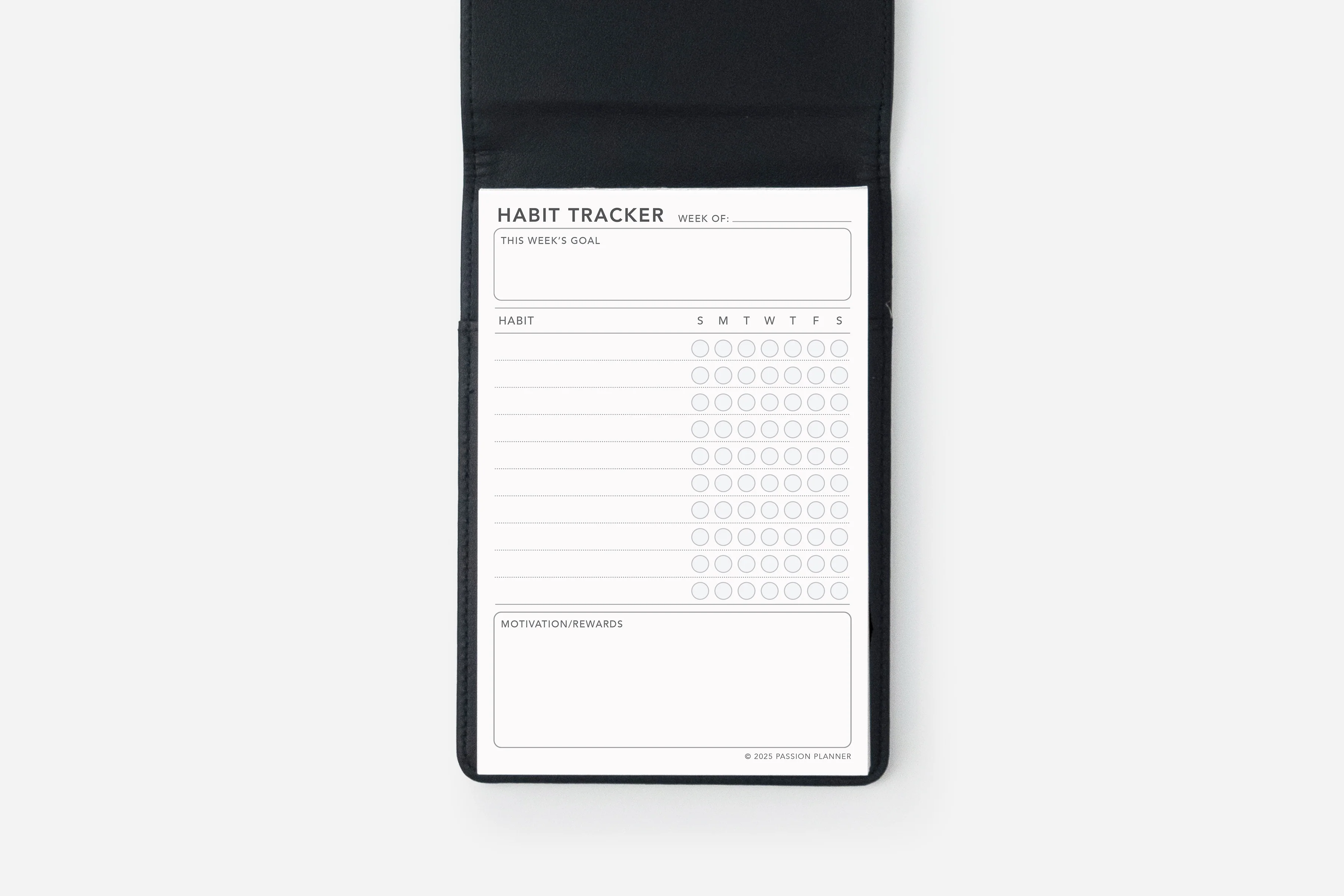 Habit Tracker Notepad Set - Cover and Insert - Image 2