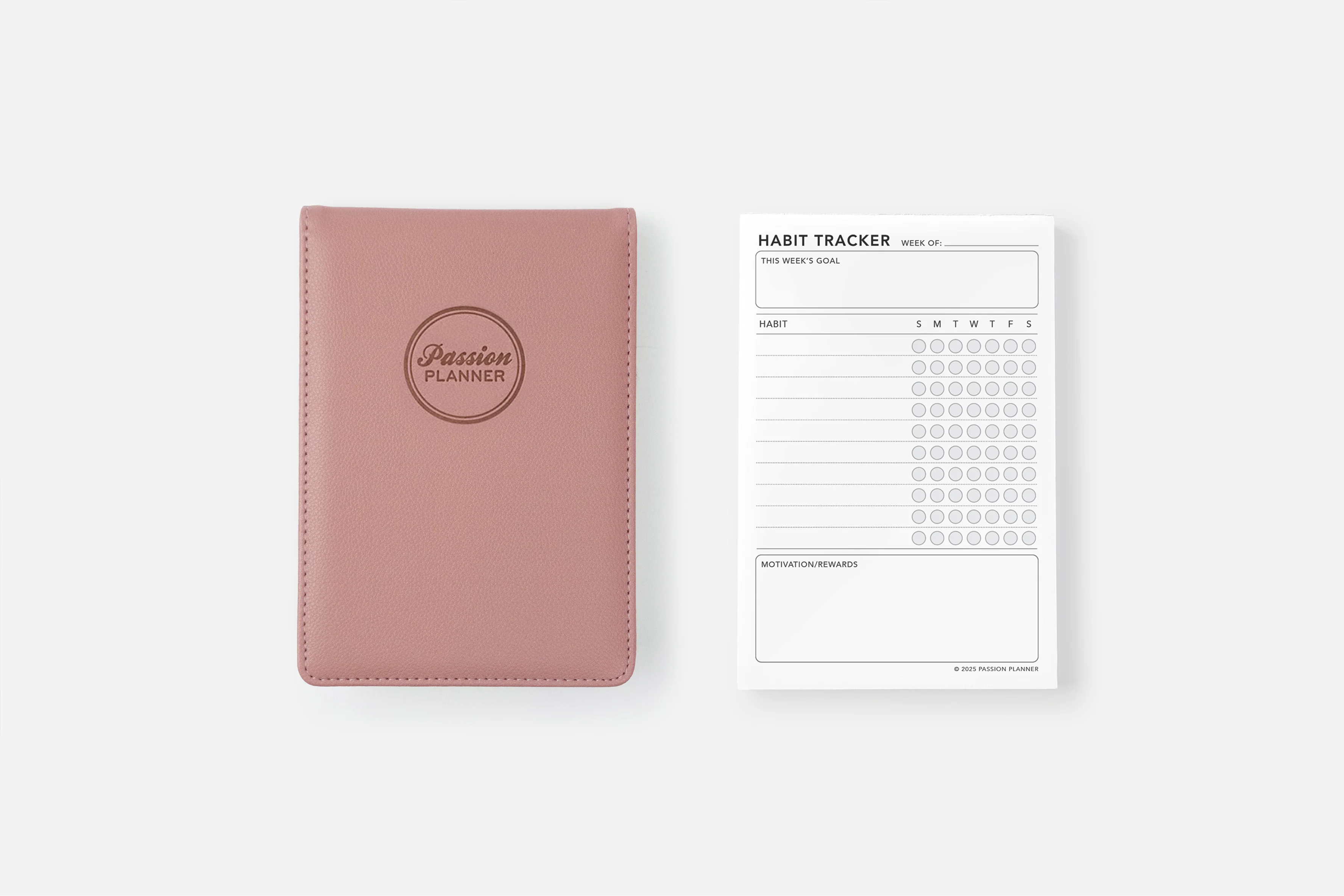 Habit Tracker Notepad Set - Cover and Insert - Image 5