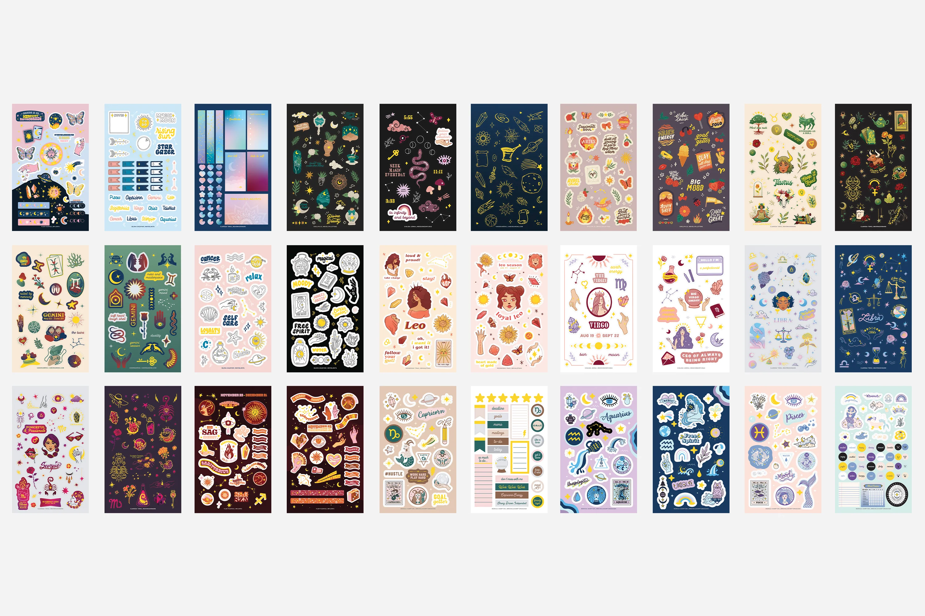 It's in the Stars - Zodiac Sticker Book - Image 2