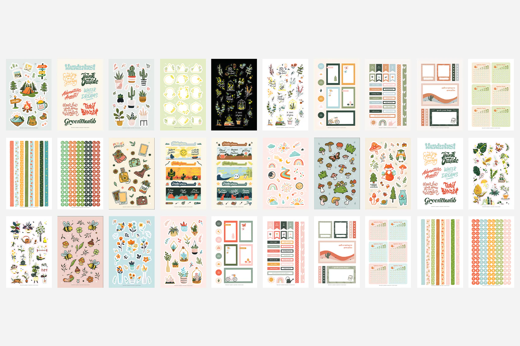 Nature Sticker Book - Image 2
