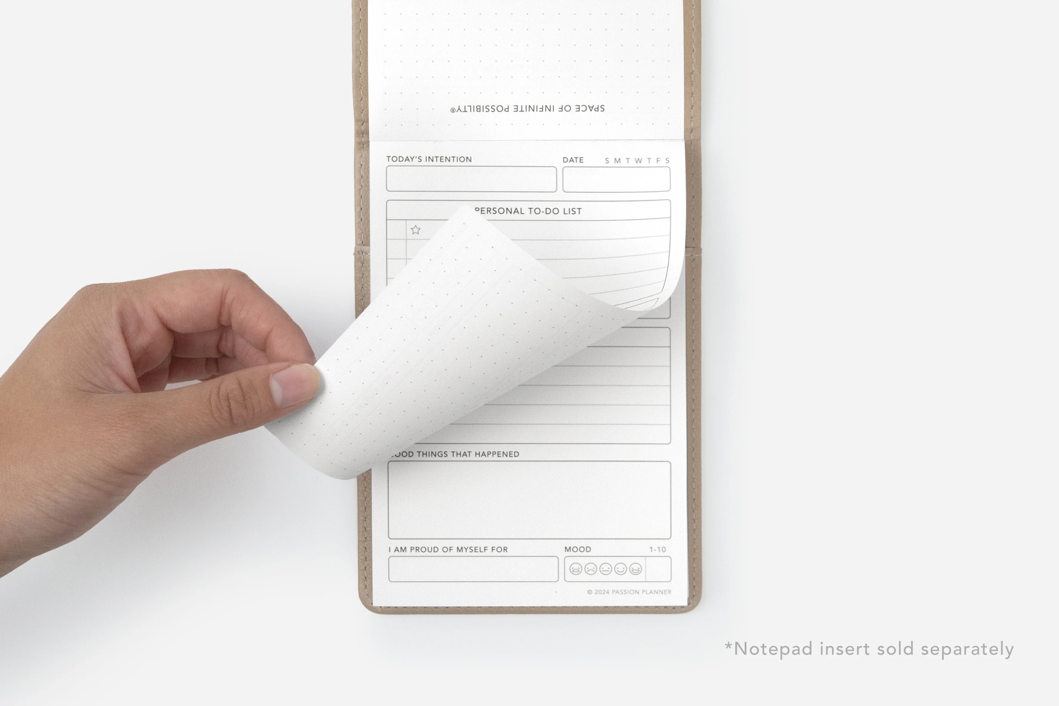 Notepad Cover - Cozy Beige - Image 3