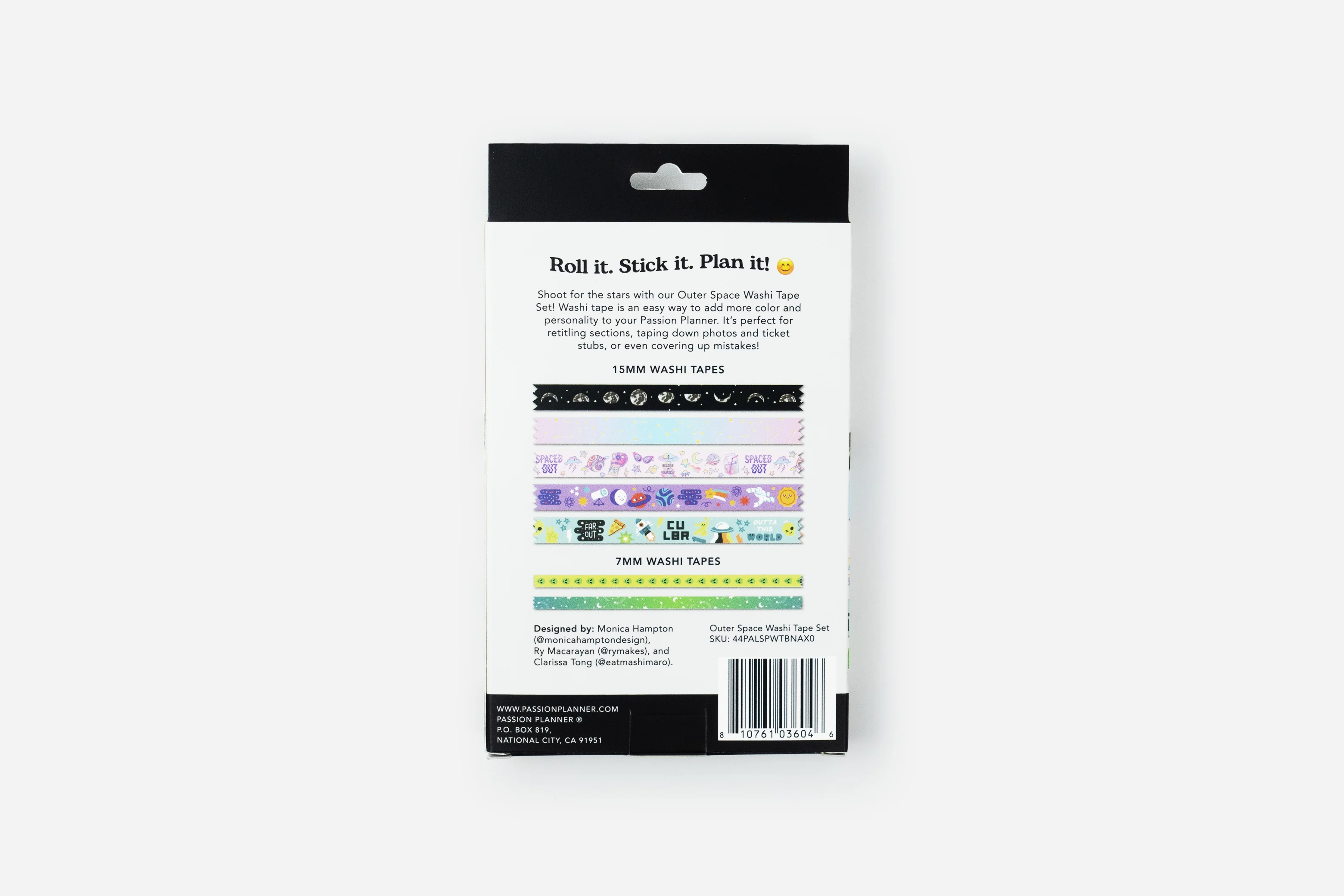 Outer Space Washi Tape Set - 7 Rolls - Image 4