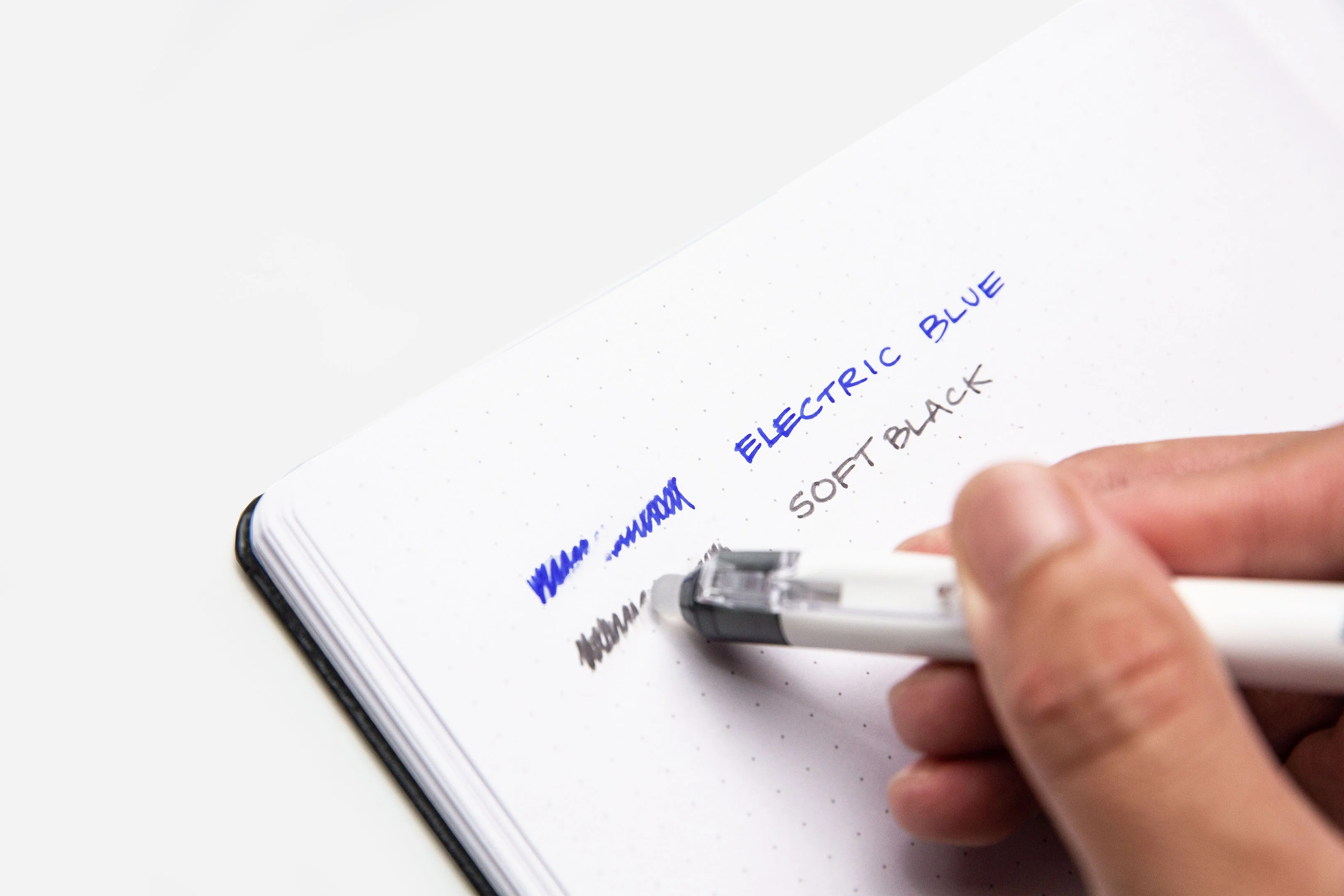 Passion Erasable Pens Starter Pack - Soft Black (6 Pens + 8 Refills) - Image 4