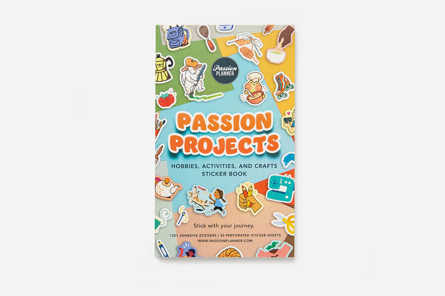 Passion Projects: Hobbies, Activities, and Crafts Sticker Book