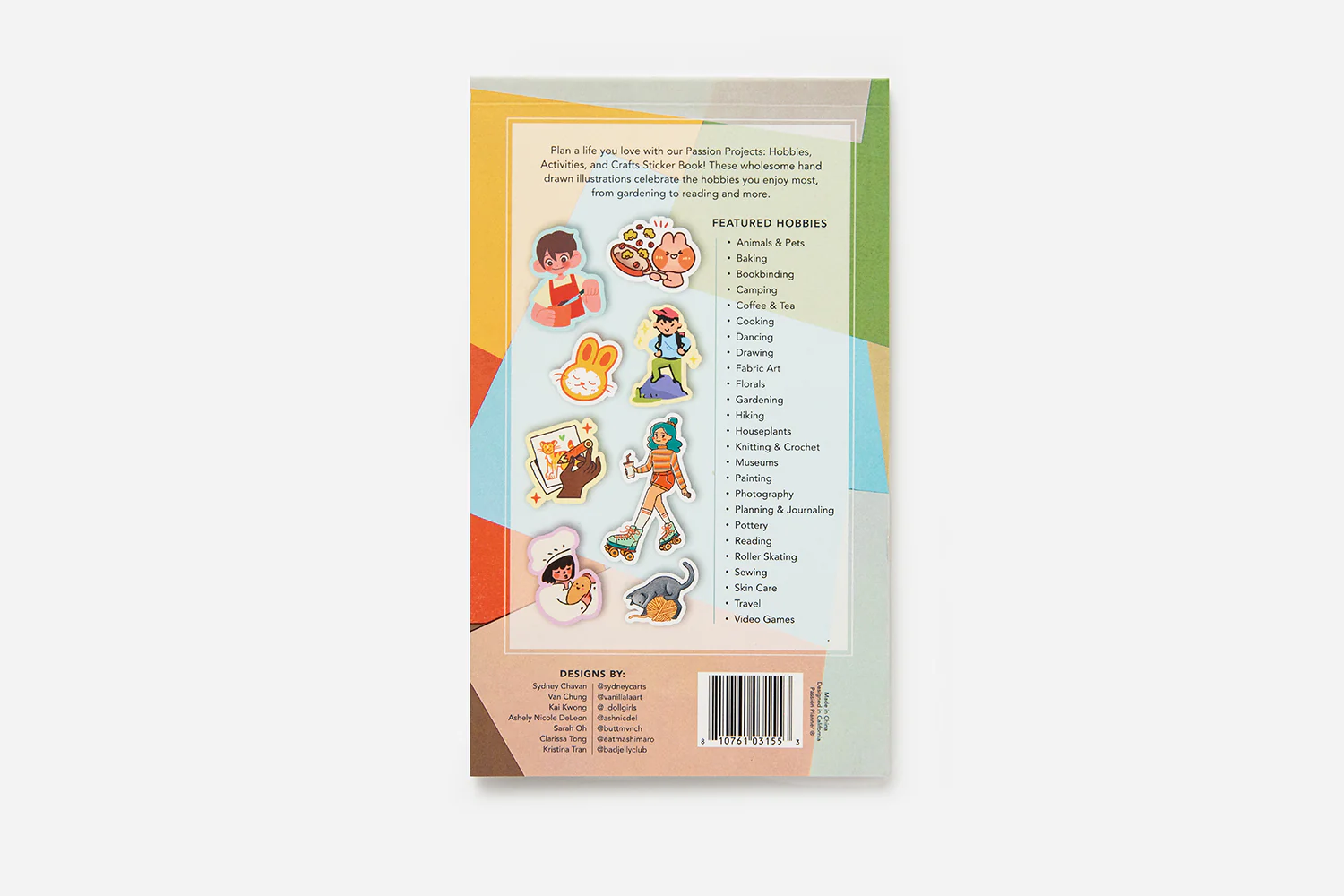 Passion Projects: Hobbies, Activities, and Crafts Sticker Book - Image 4