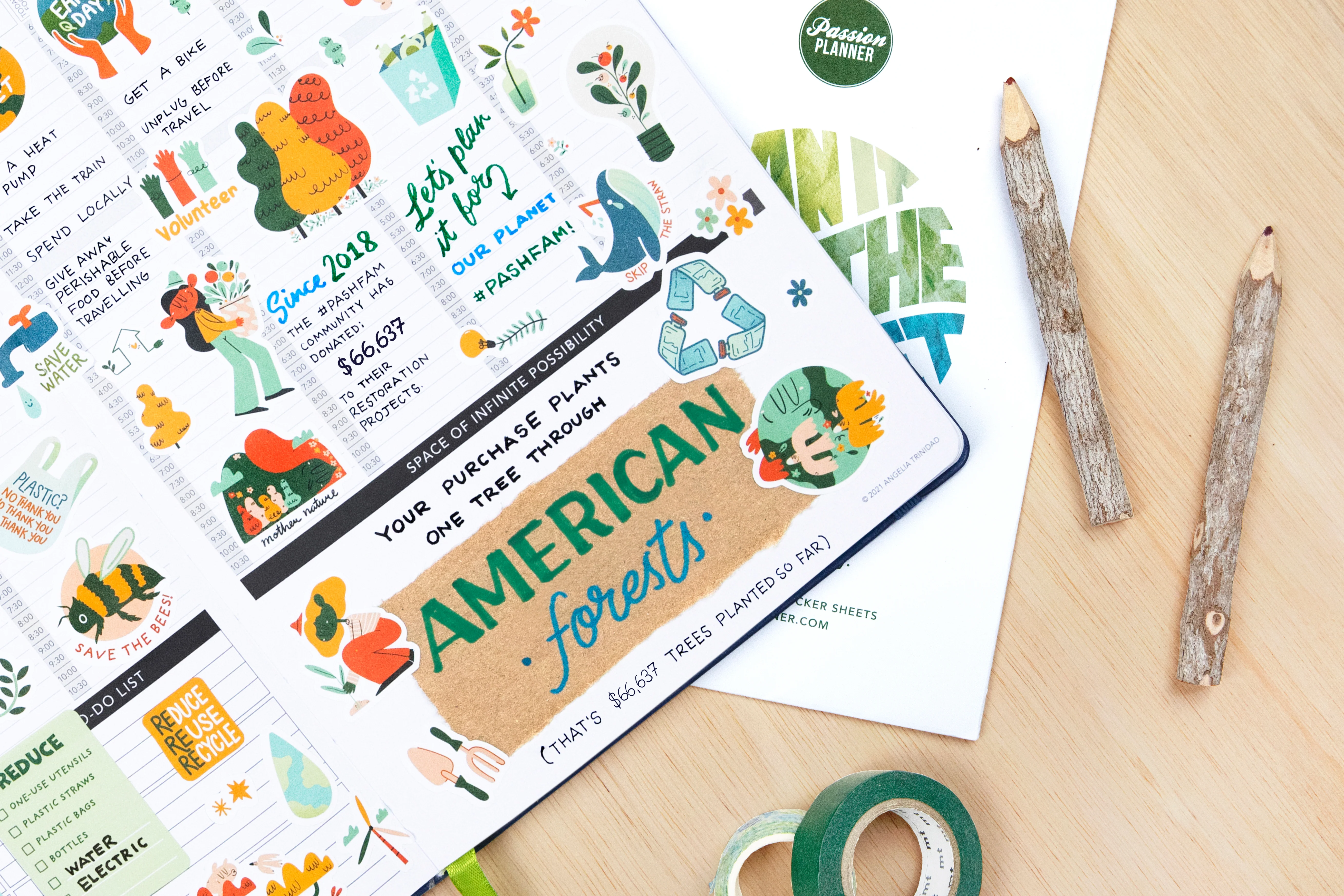 Plan It for the Planet Sticker Pack - Image 6