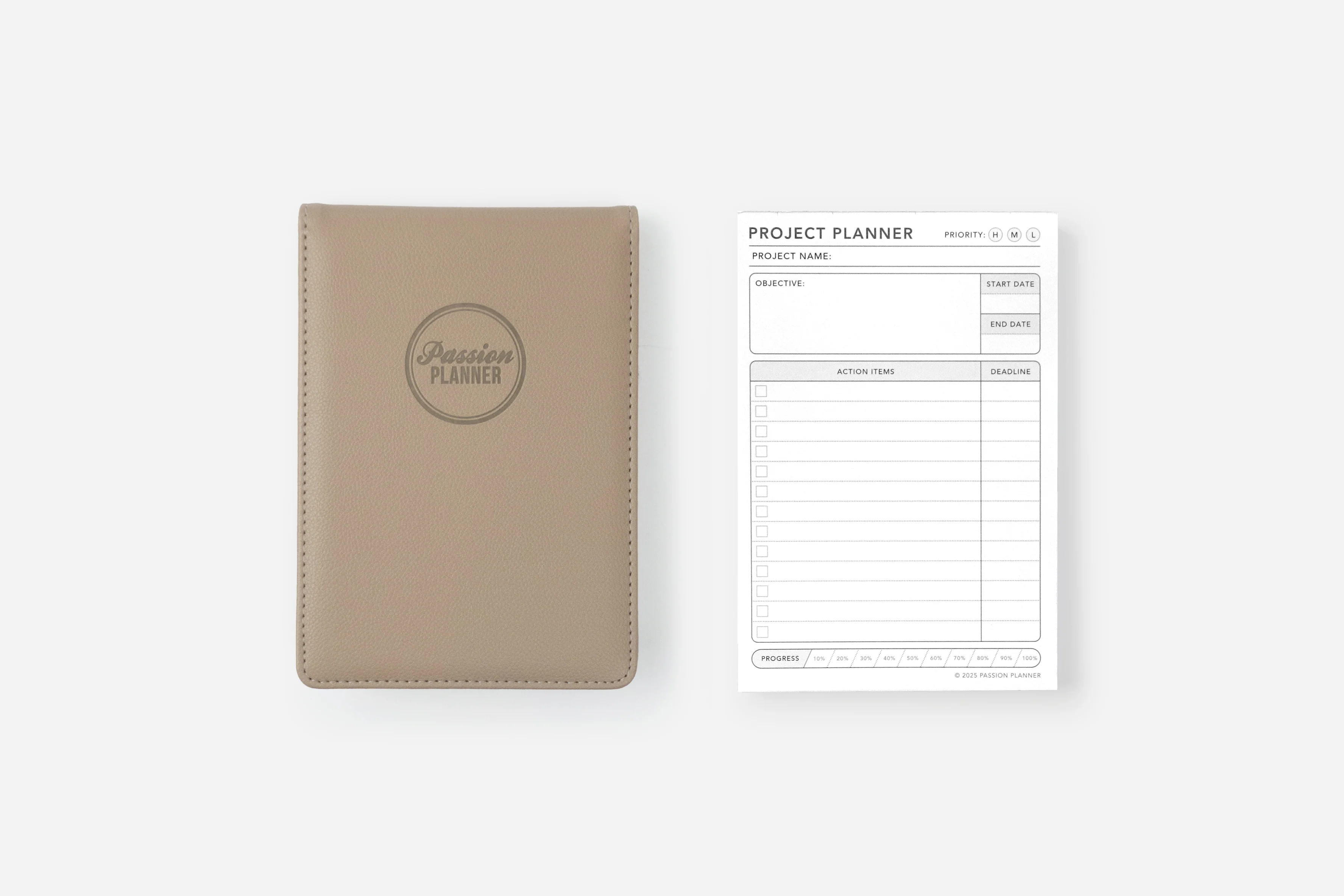 Project Planner Notepad Set - Cover and Insert - Image 4