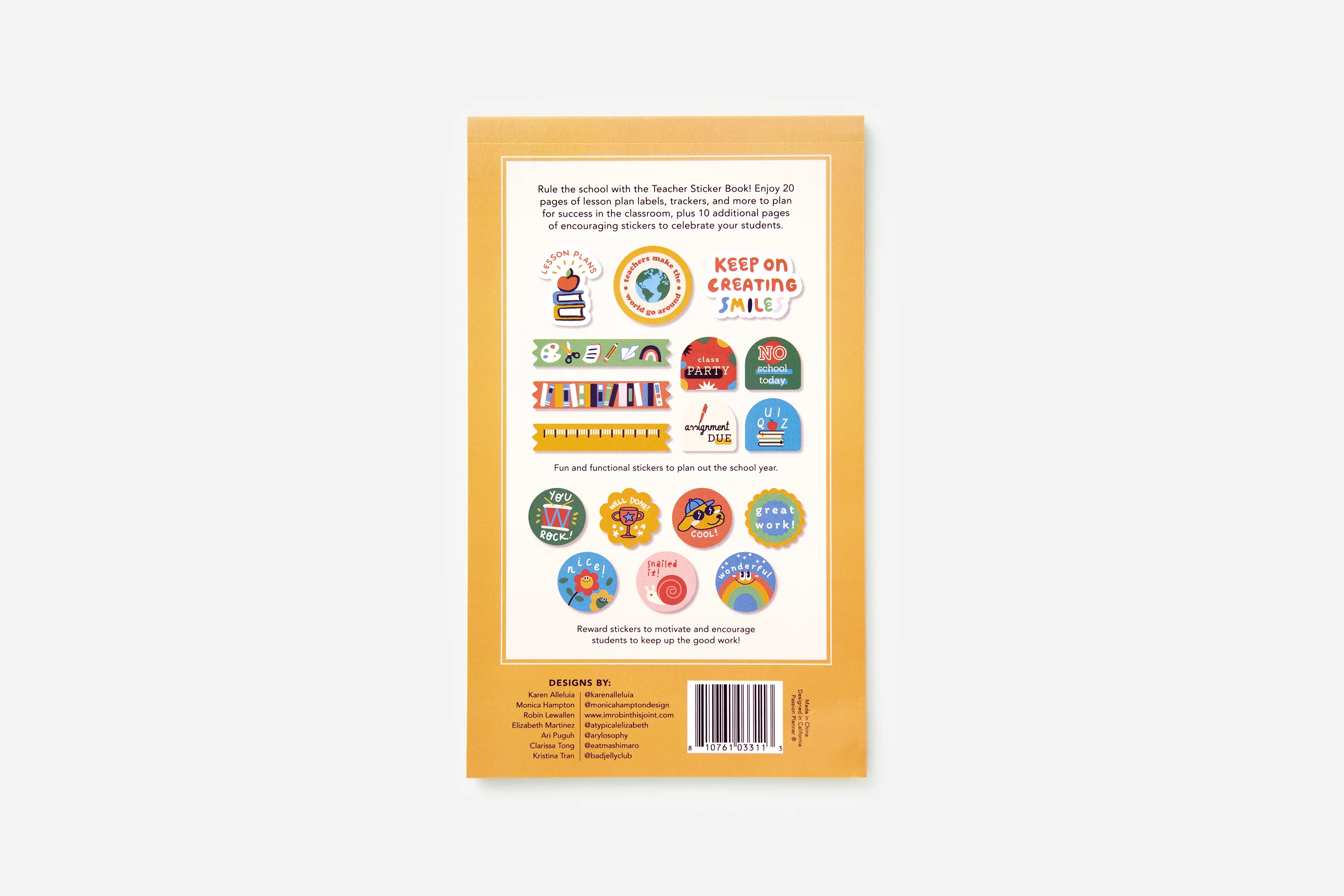 Teacher Sticker Book - Image 5