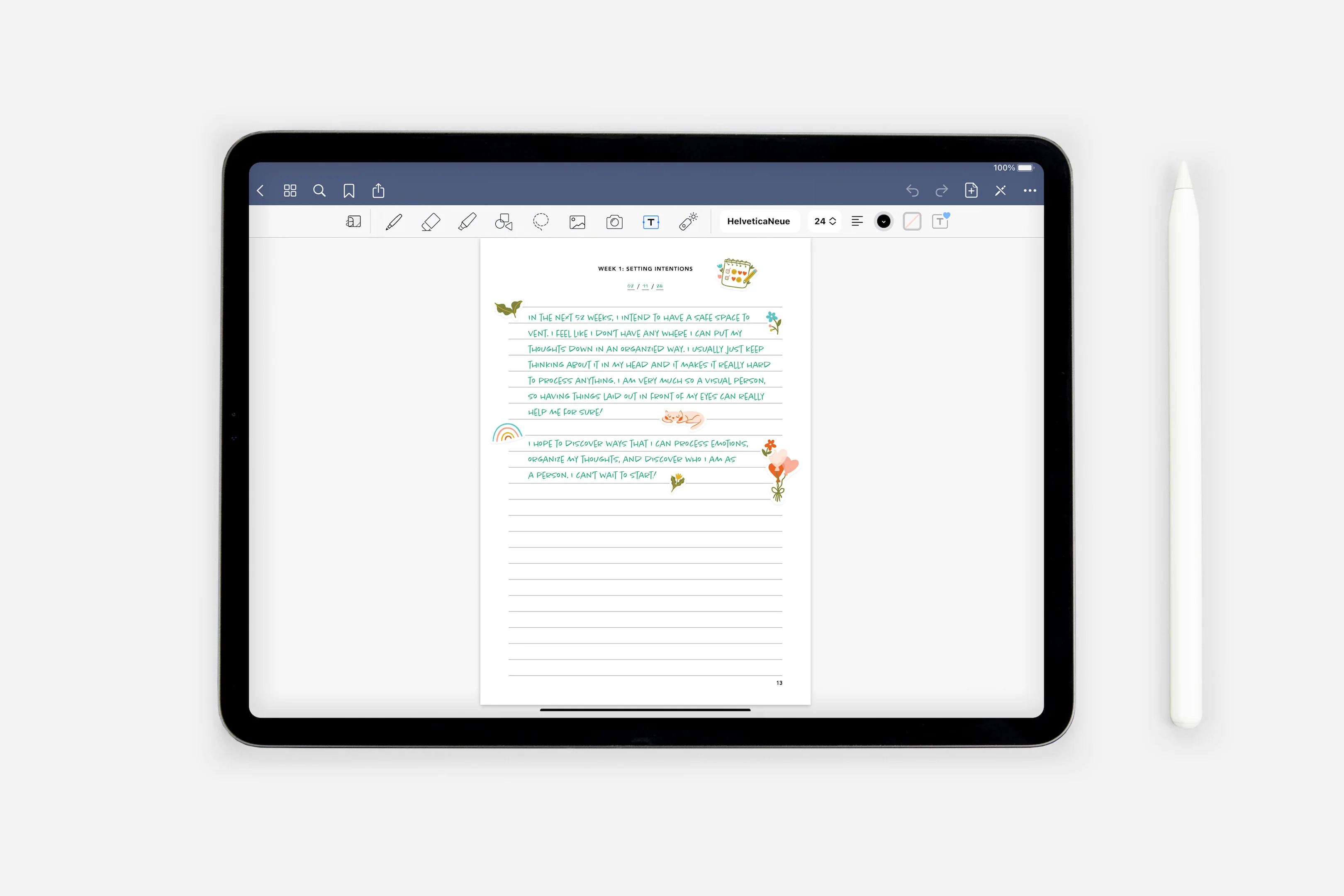 Transform Your Life: 52-Week Guided Digital Journal for Personal Growth and Reflection - Image 6