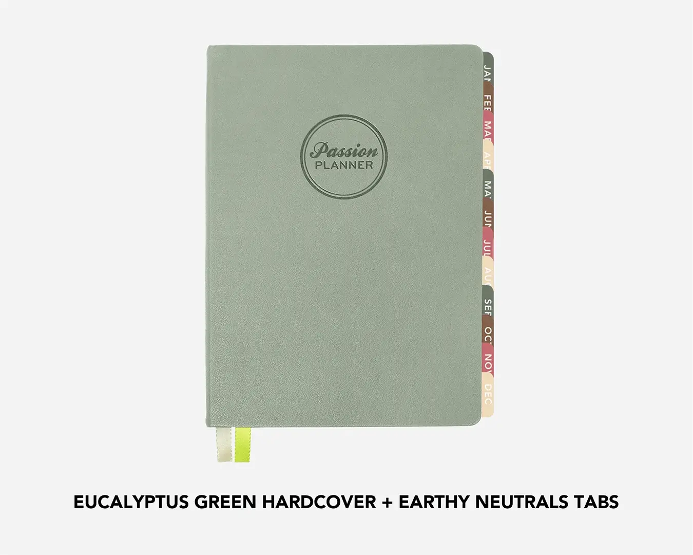 Weekly 2026-2027 Mid-Year Planner - Eucalyptus Green Hardcover - Image 3
