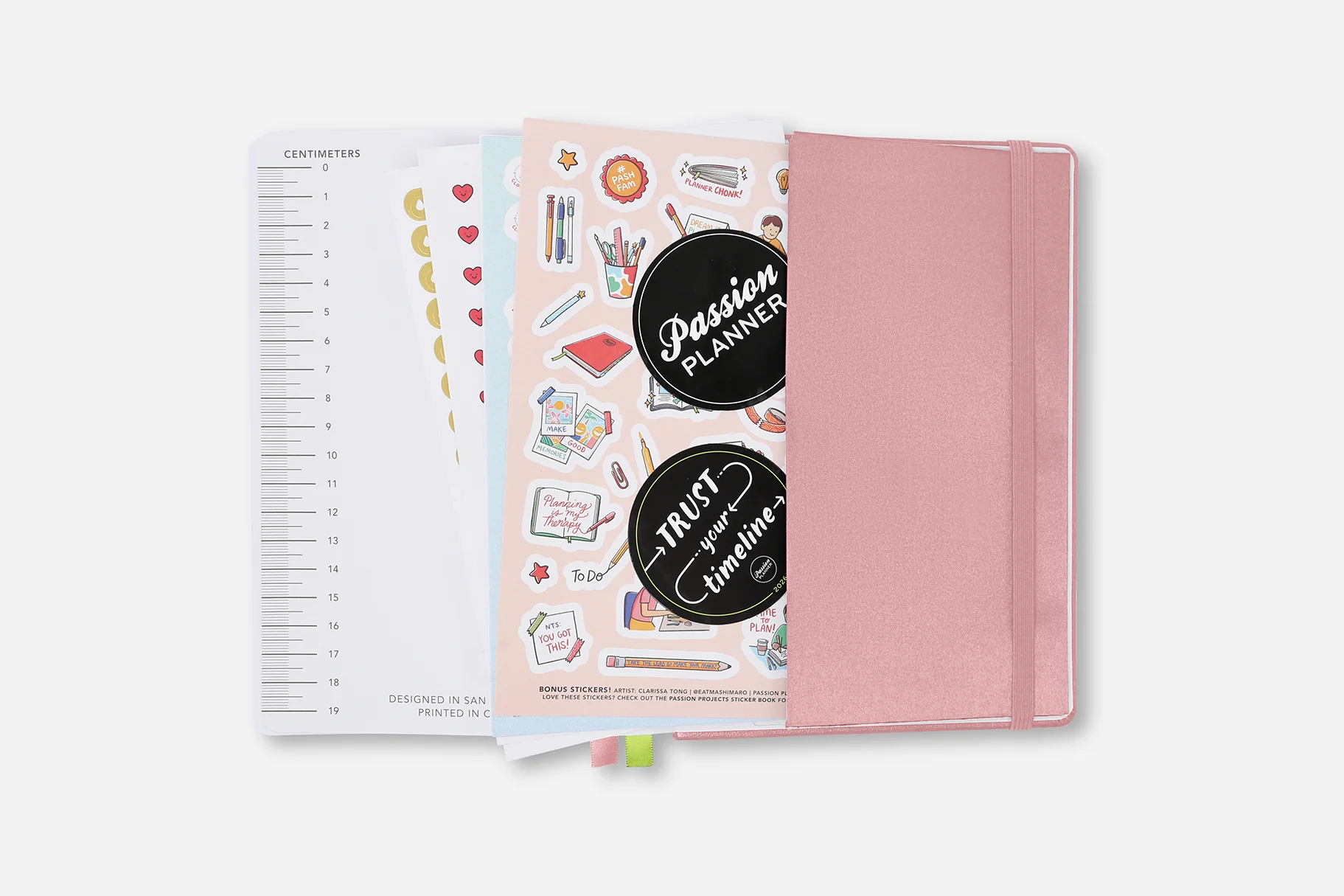Weekly 2026 Planner - Dusty Rose Hardcover - Image 3