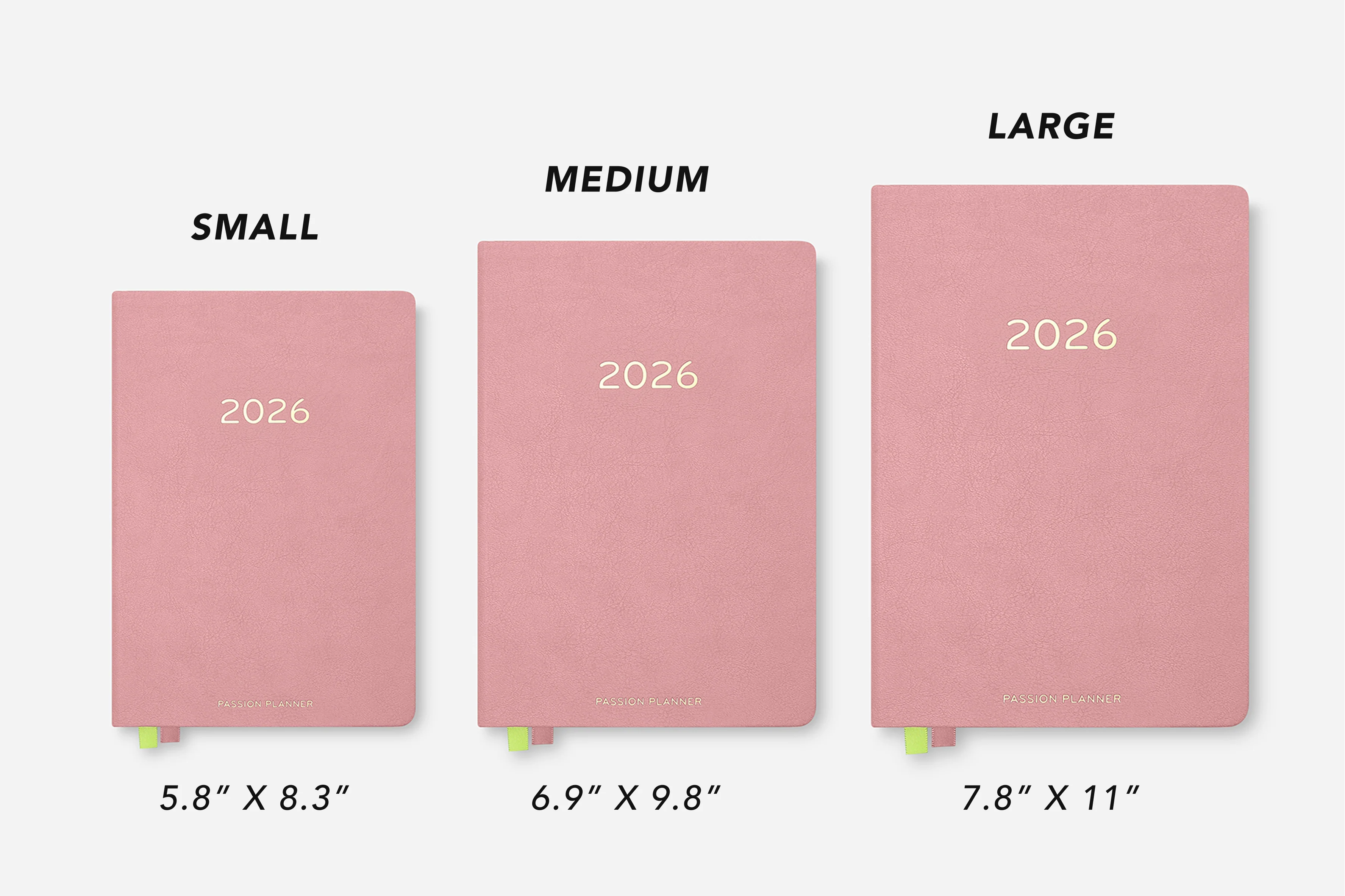 Weekly 2026 Planner - Dusty Rose Hardcover - Image 6