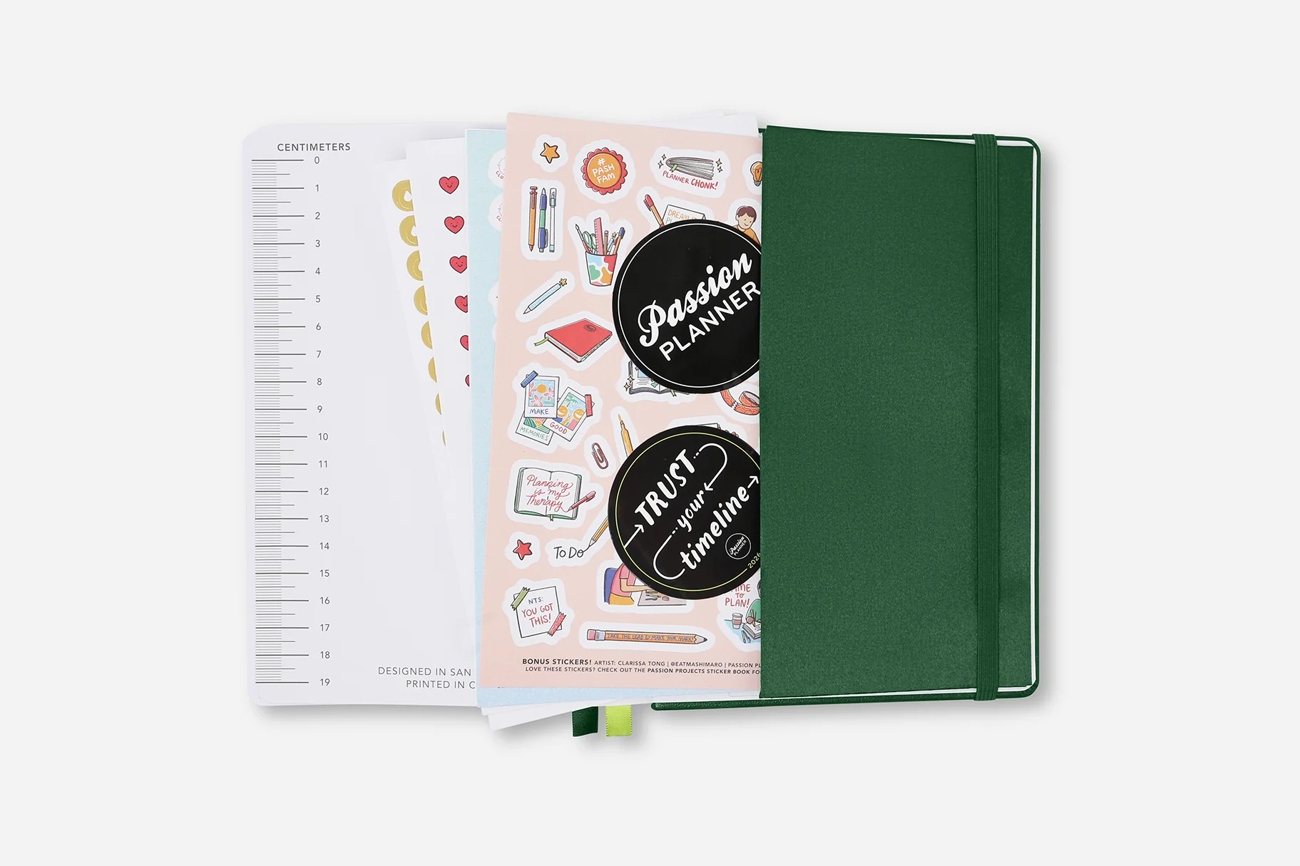 Weekly 2026 Planner - Ginkgo Green - Image 3