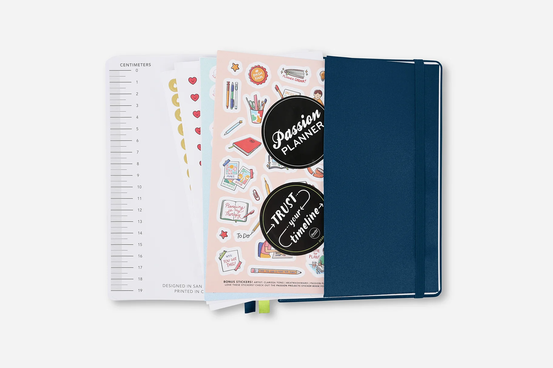 Weekly 2026 Planner - Navy Blue Hardcover - Image 3