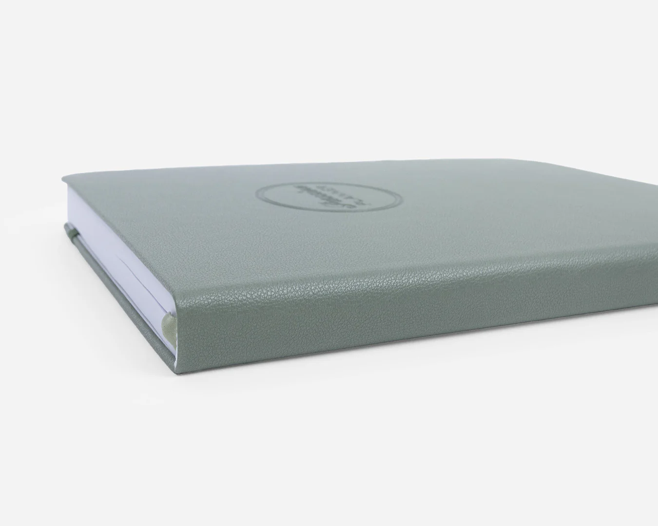 Weekly Undated Planner - Eucalyptus Green Hardcover - Image 4