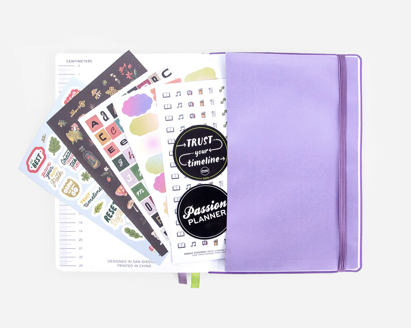 Weekly Undated Planner - Lavender Butterflies - Image 5